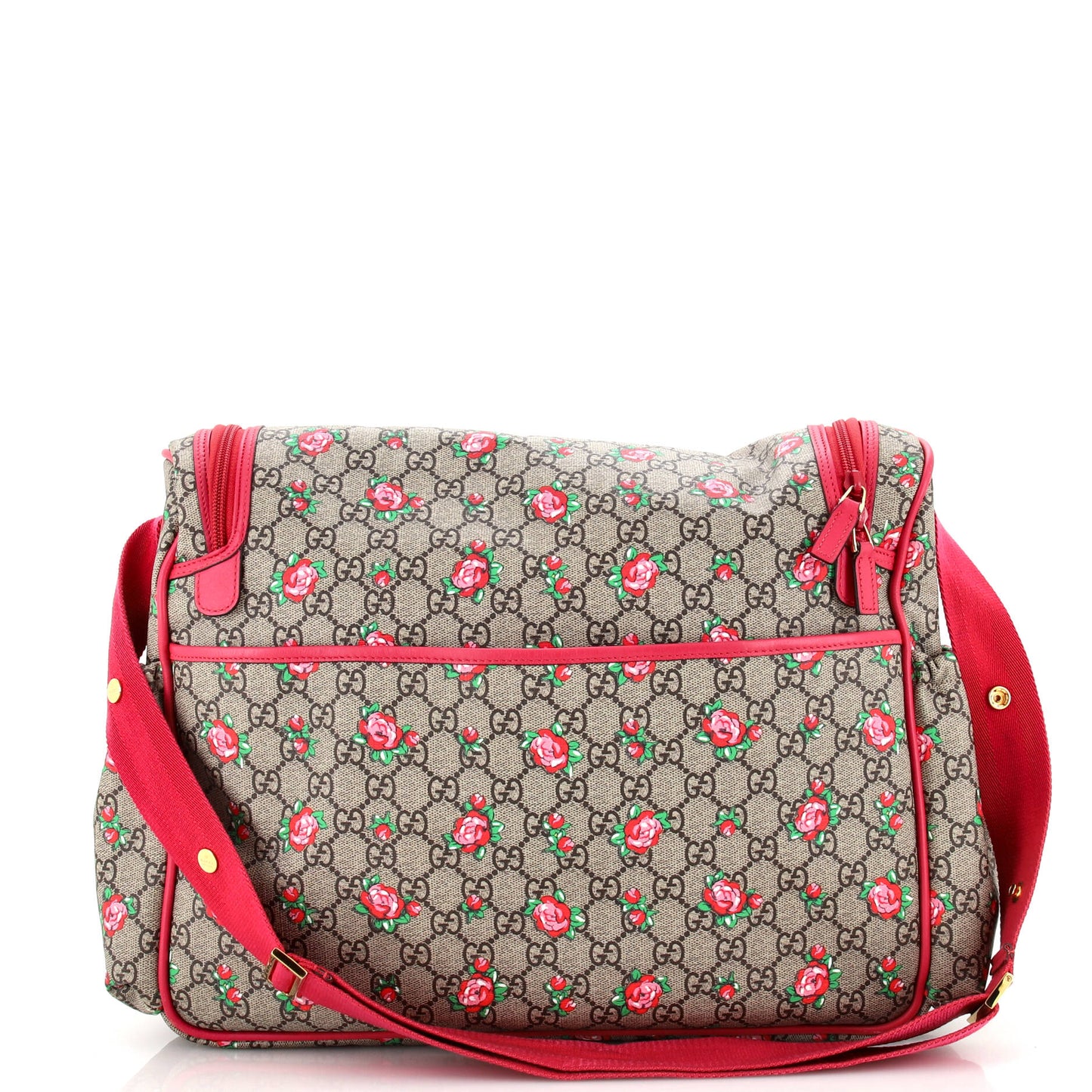 Diaper Bag Printed GG Coated Canvas