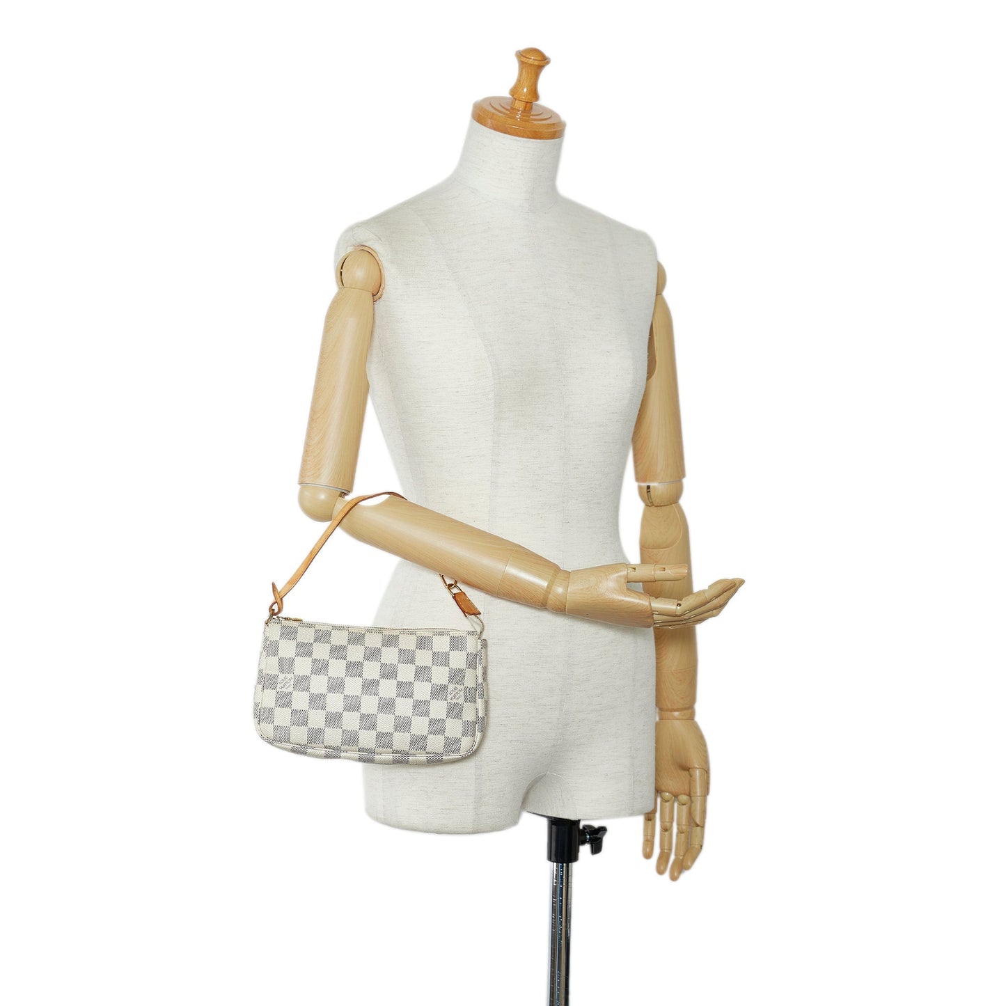 Louis Vuitton Pochette Accessoires Damier Azur Canvas