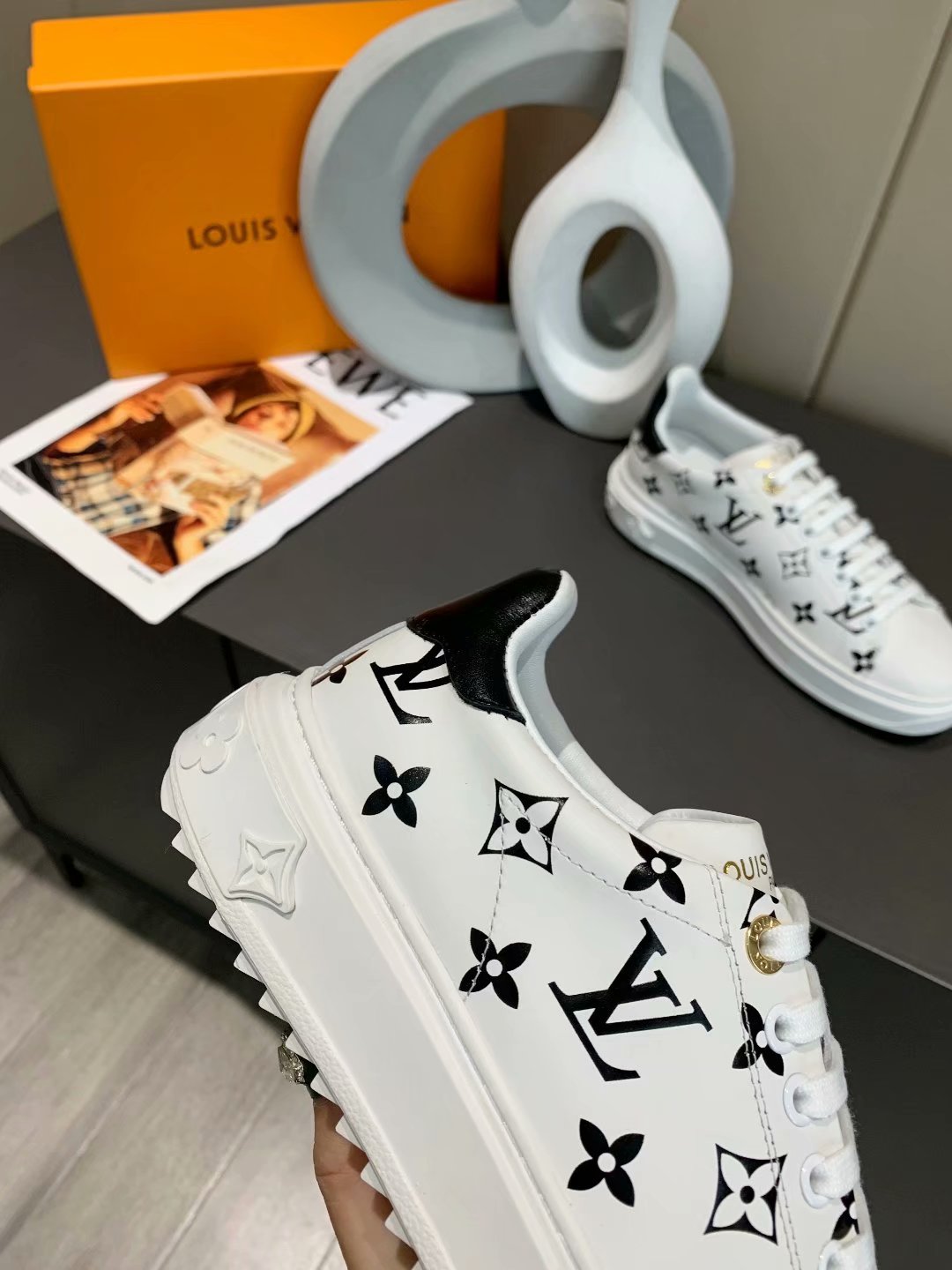 GLM - LUV Time Out Black Sneaker