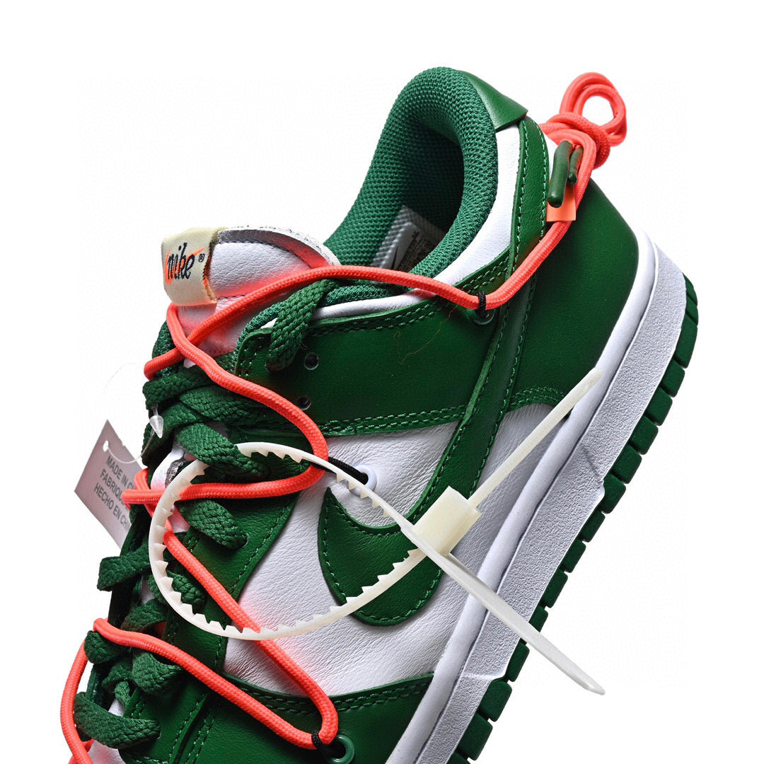 GLM - OW x Dunk white and green