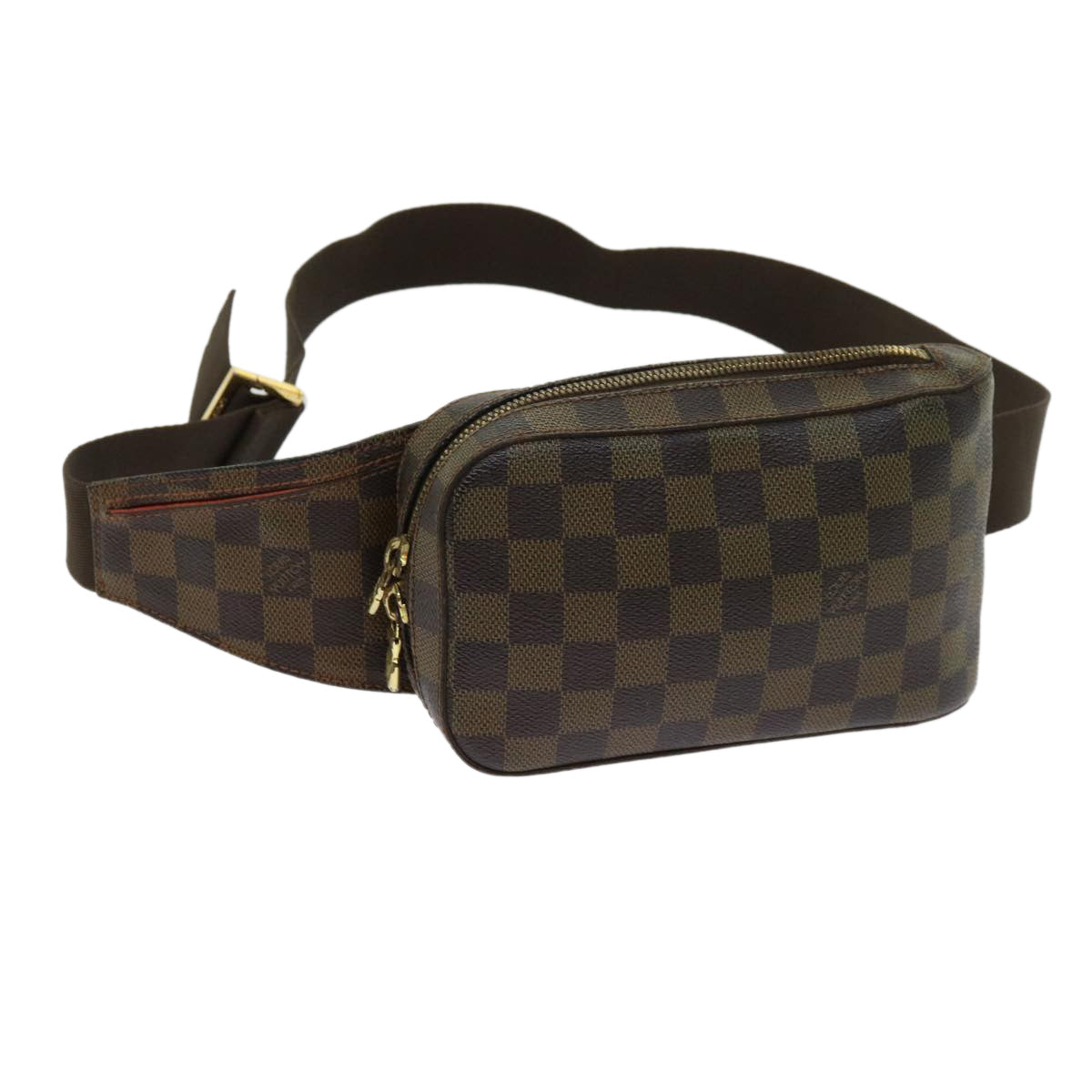 LOUIS VUITTON Damier Ebene Geronimos Shoulder Bag N51994 LV 36095