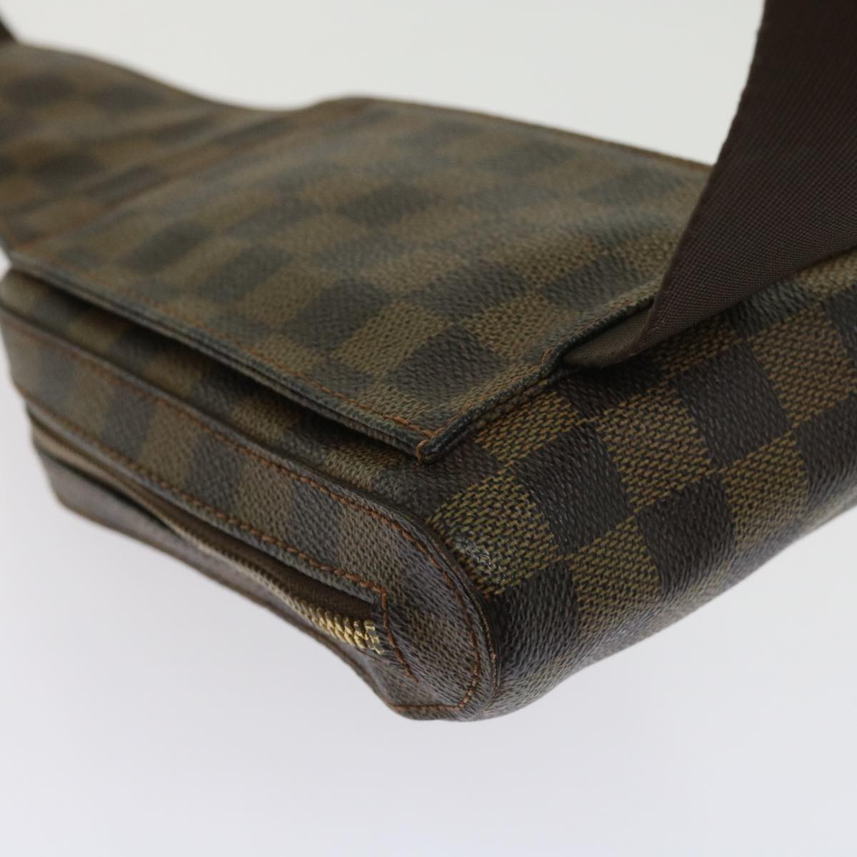 LOUIS VUITTON Damier Ebene Geronimos Shoulder Bag N51994 LV 36095
