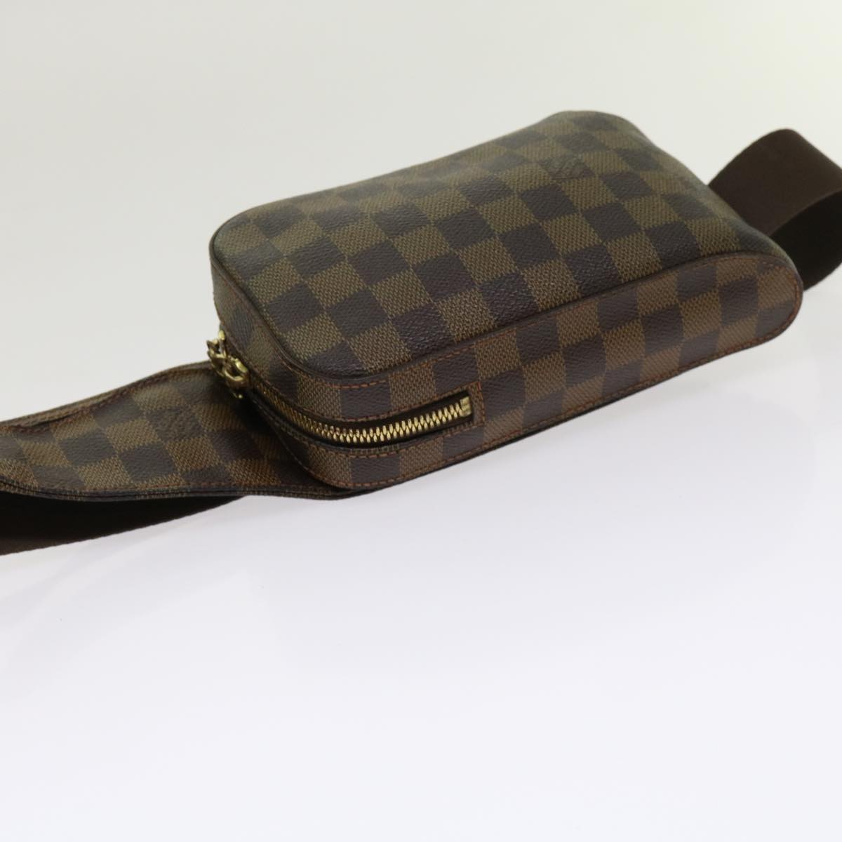 LOUIS VUITTON Damier Ebene Geronimos Shoulder Bag N51994 LV 36095