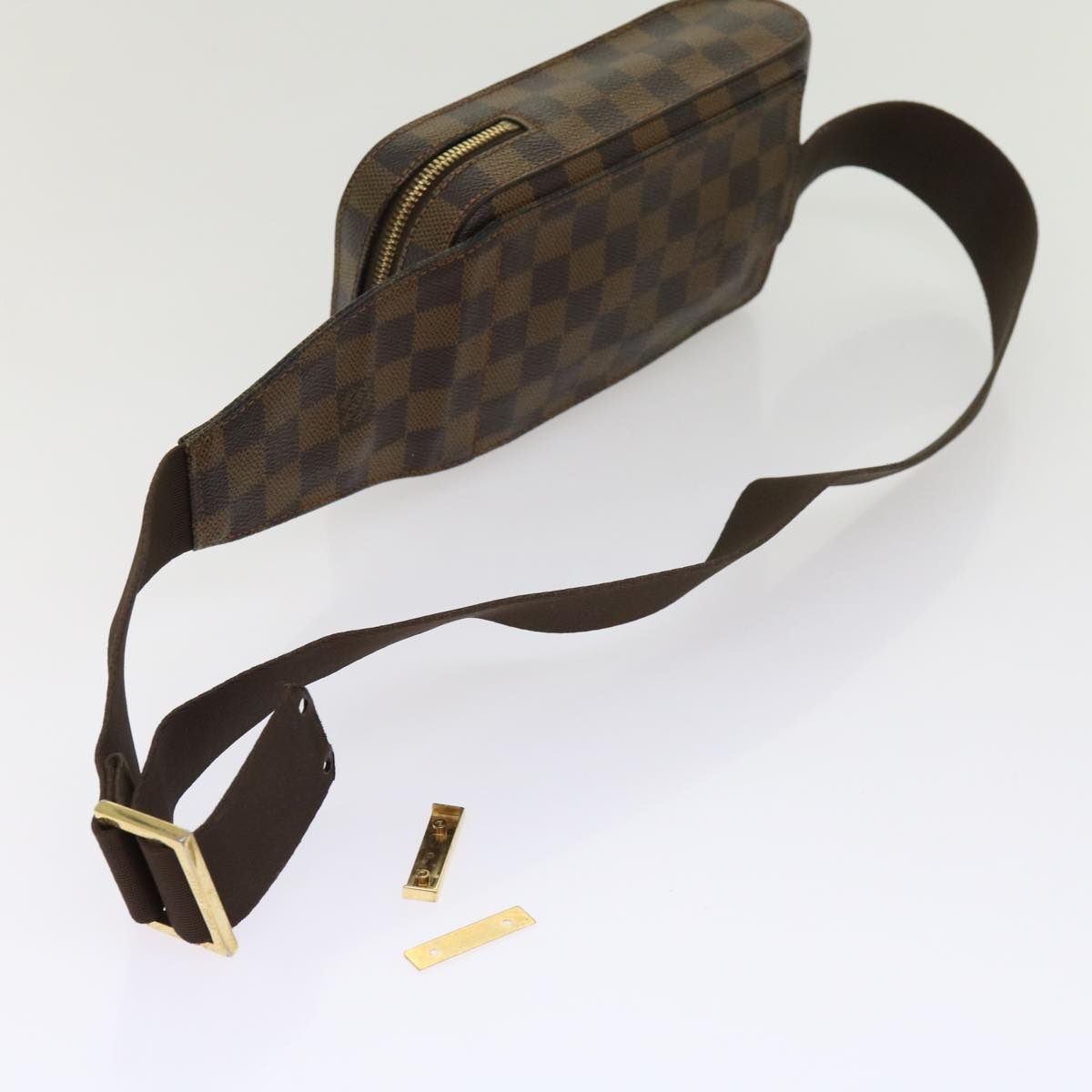 LOUIS VUITTON Damier Ebene Geronimos Shoulder Bag N51994 LV 36095
