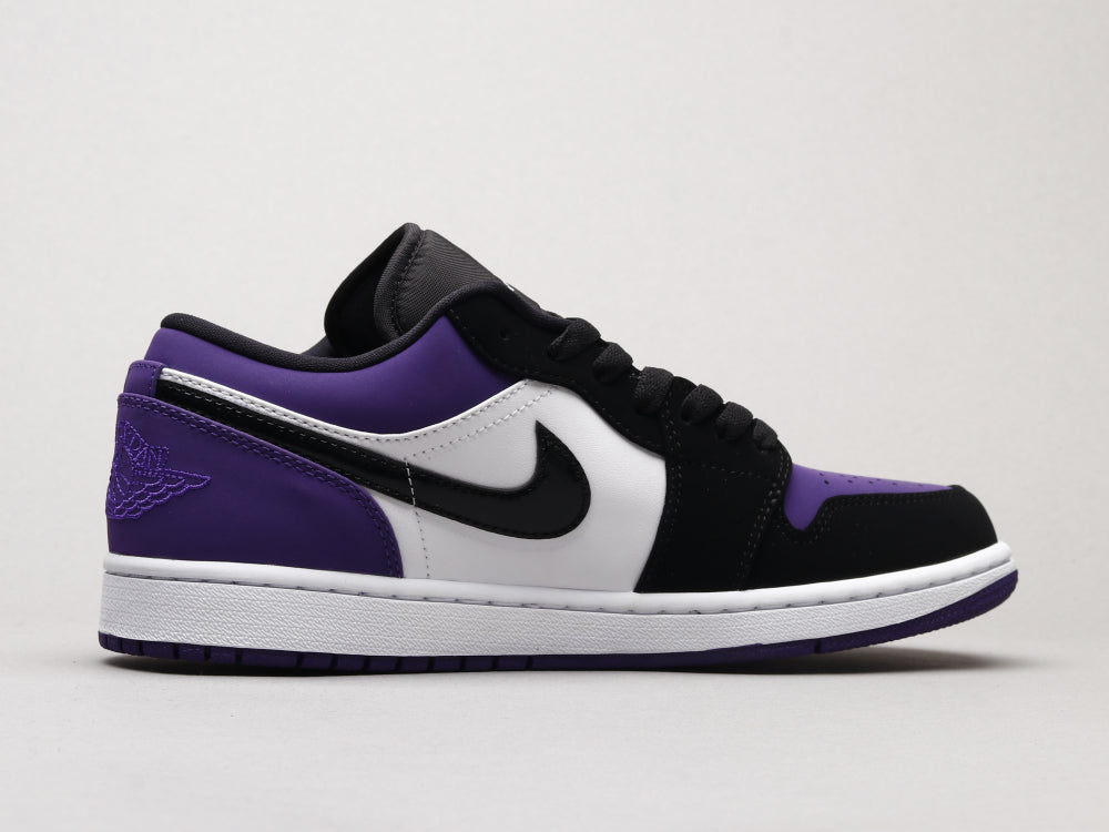 GLM - AJ1 black and purple toes