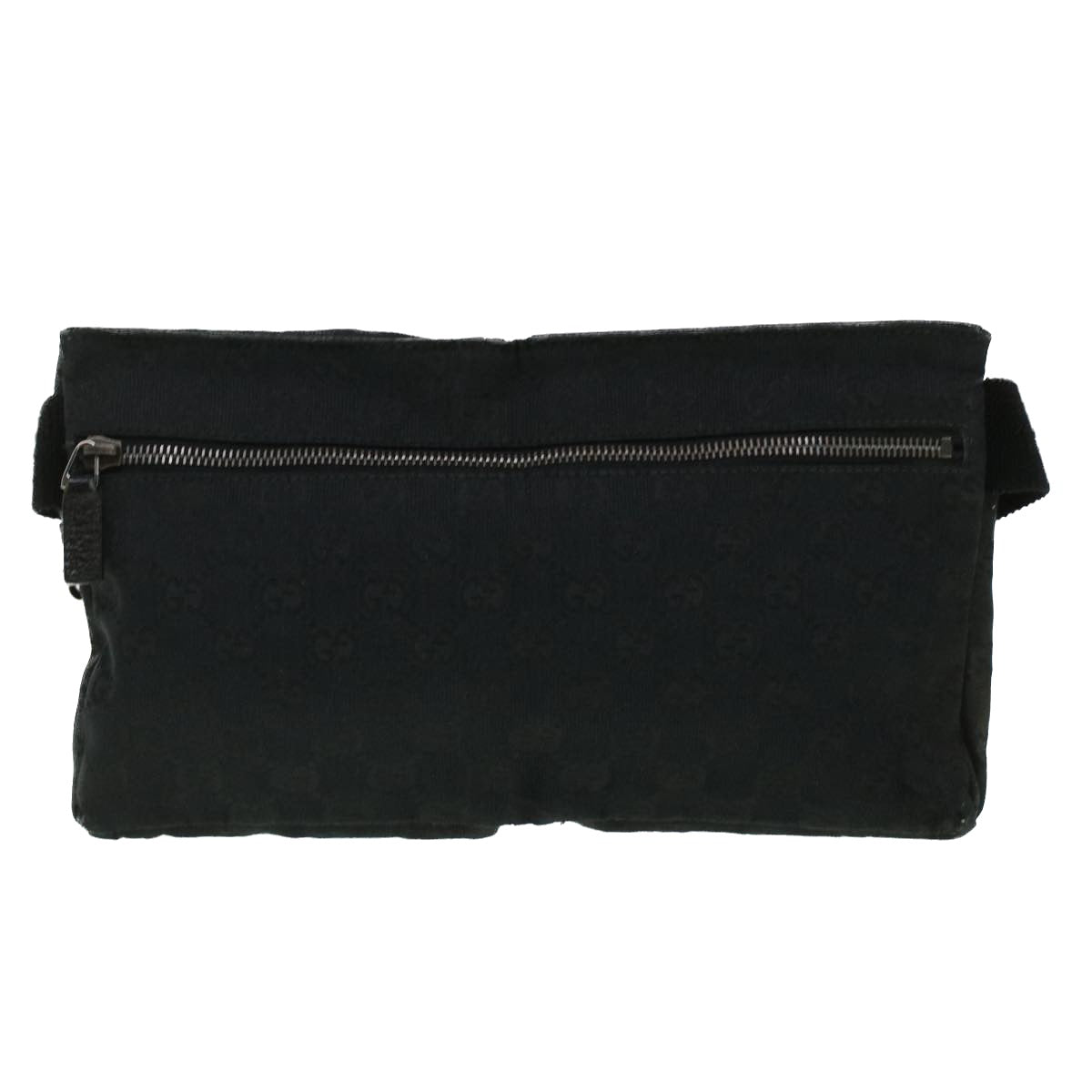 GUCCI GG Canvas Waist Bag Black 28566 36224