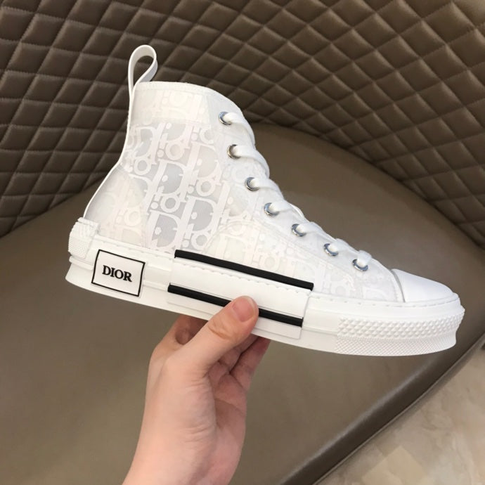 GLM - DIR B23 White HIGH-TOP SNEAKER