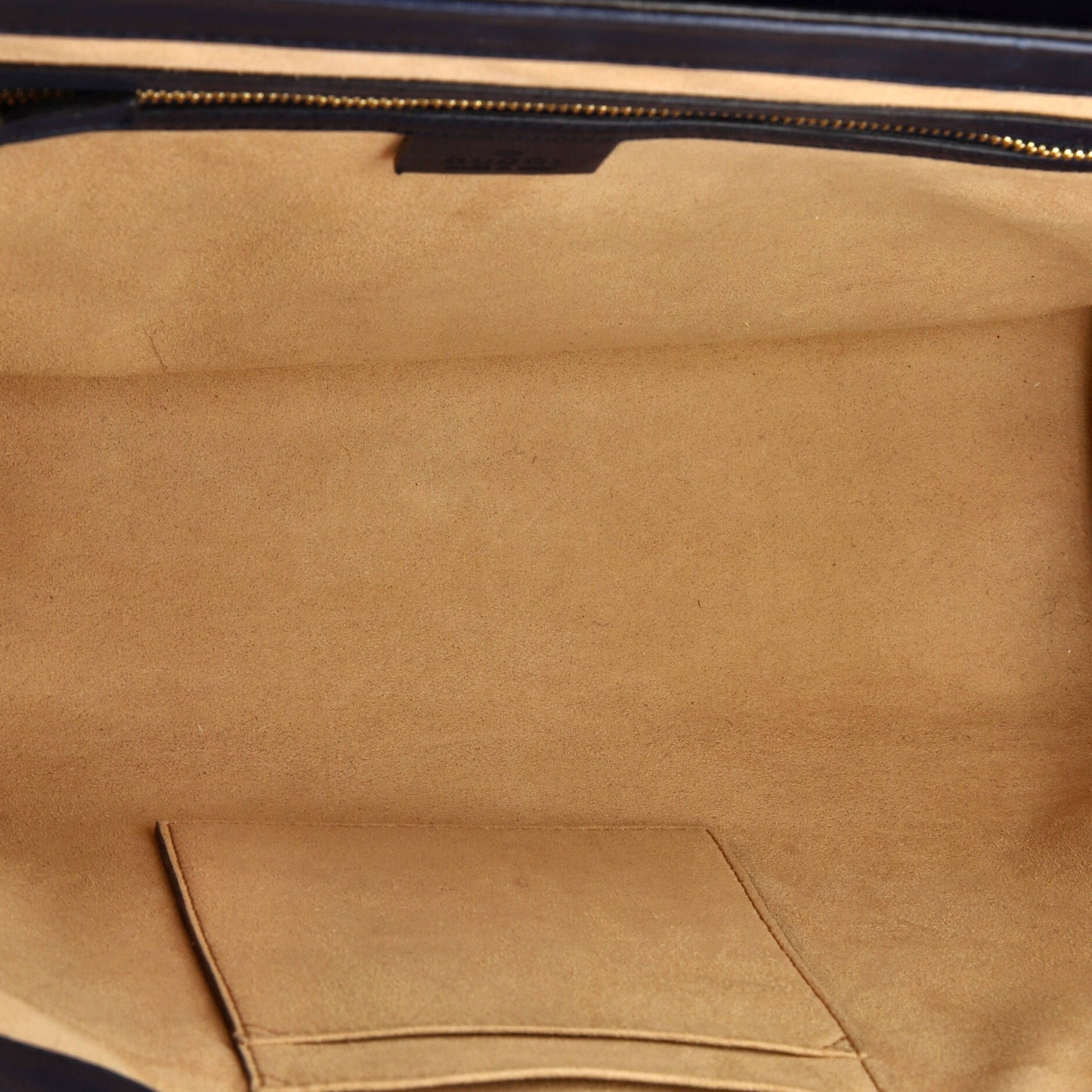 Padlock Top Handle Bag GG Coated Canvas and Leather Medium