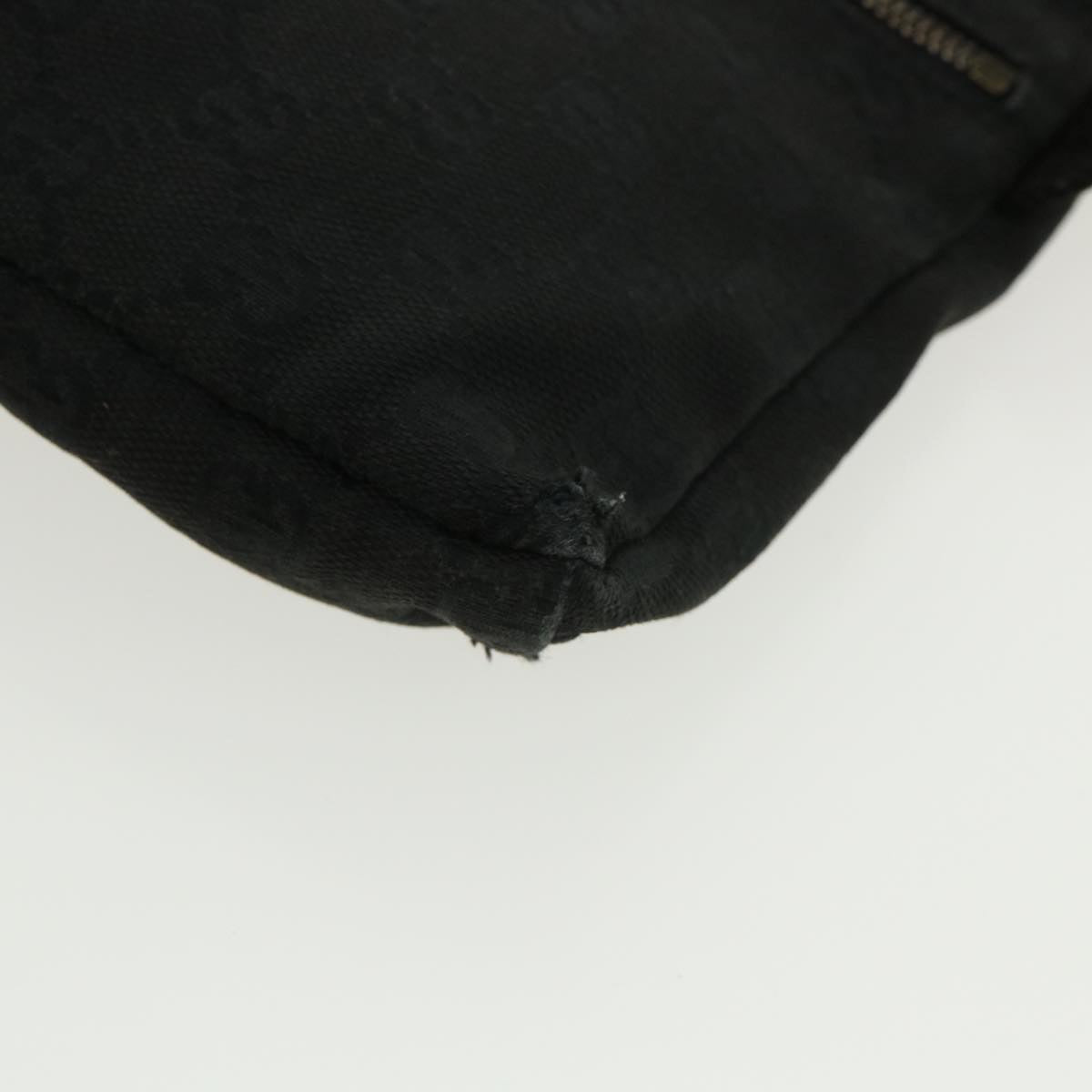 GUCCI GG Canvas Waist Bag Black 28566 36493