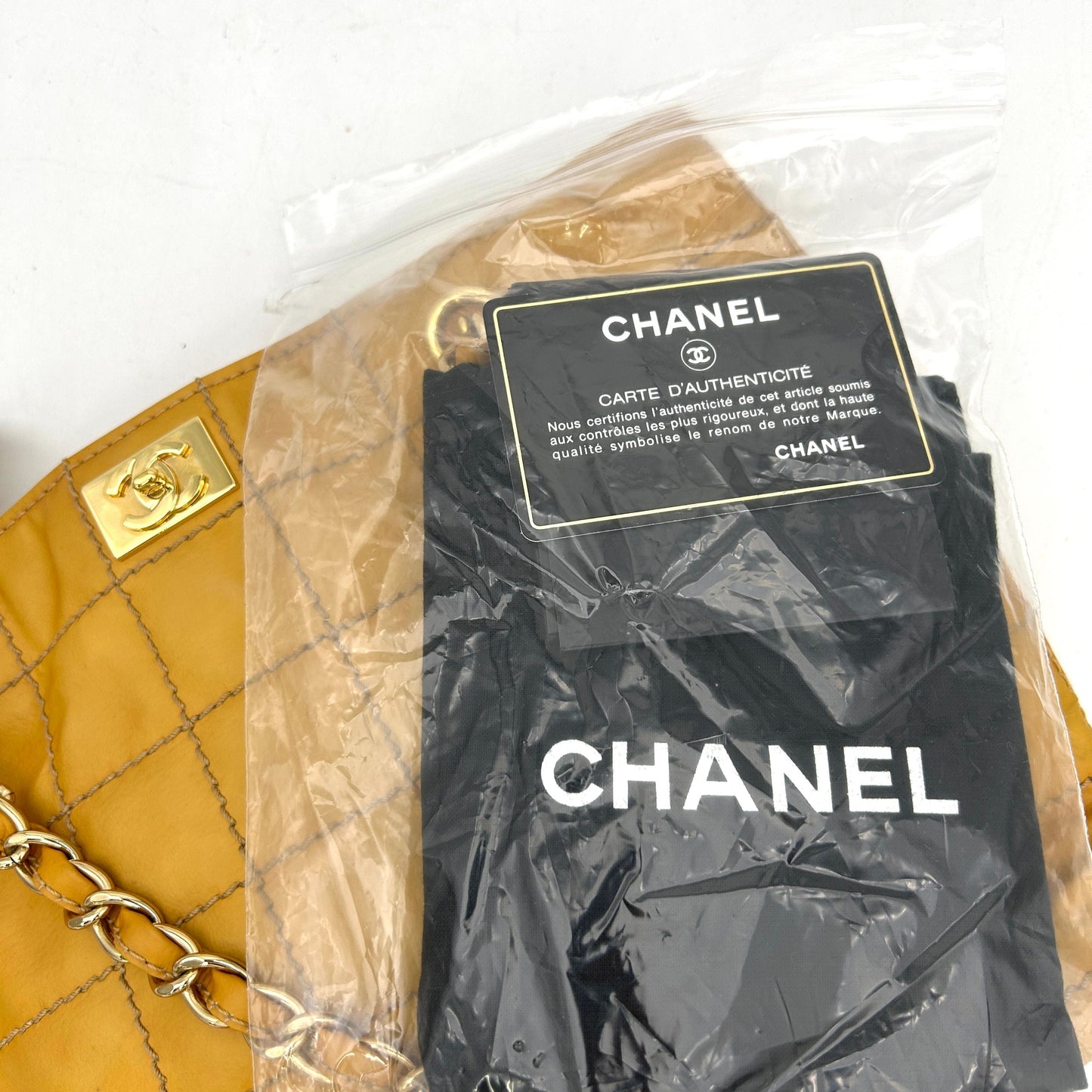CHANEL Patent Chocolate Bar Tote ch9565ss
