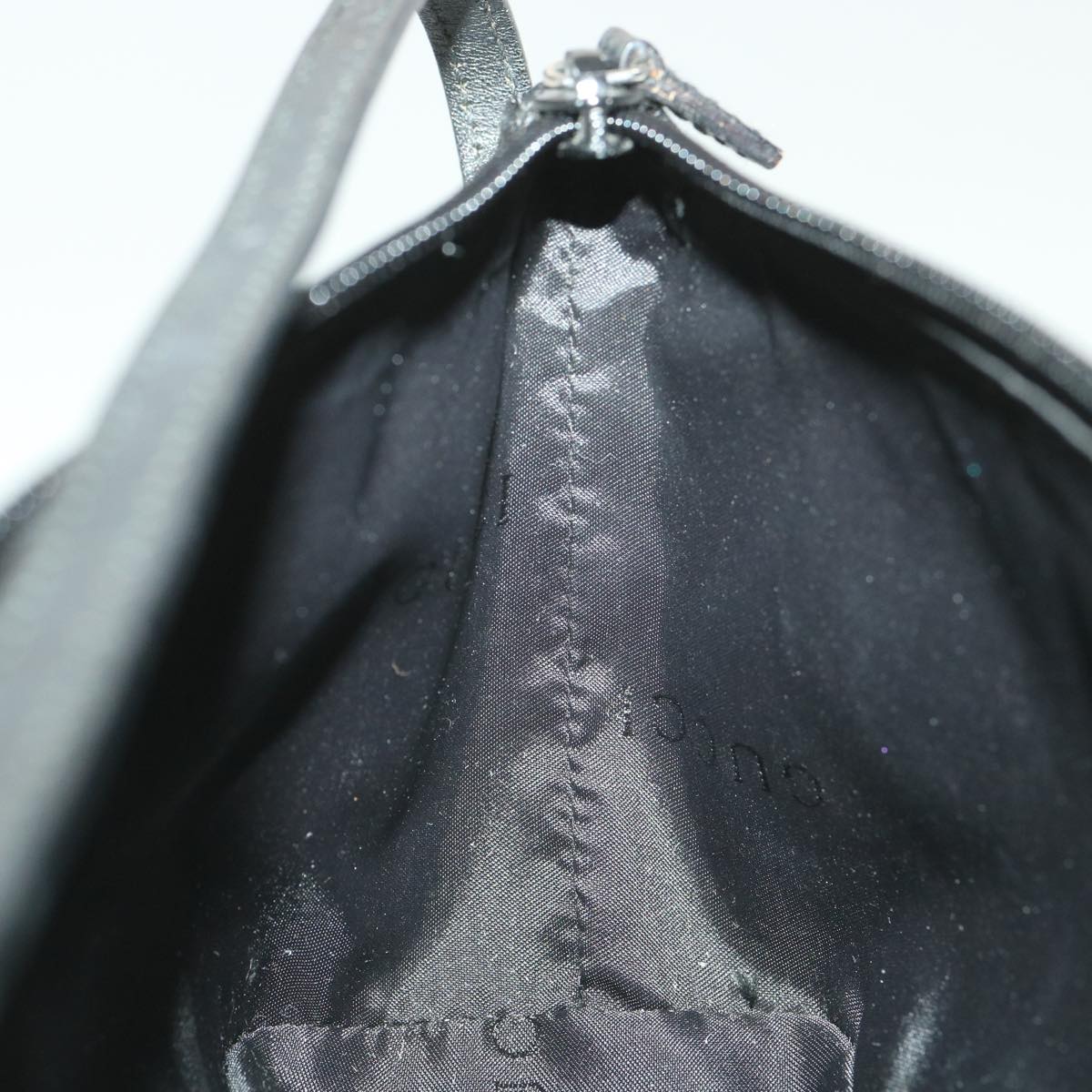 GUCCI GG Canvas Accessory Pouch Black 039.1103 36599