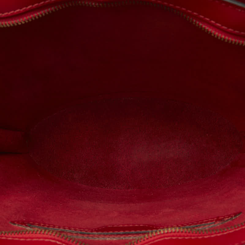 Louis Vuitton Epi Sandjack Handbag M52277 Castilian Red Leather  Louis Vuitton