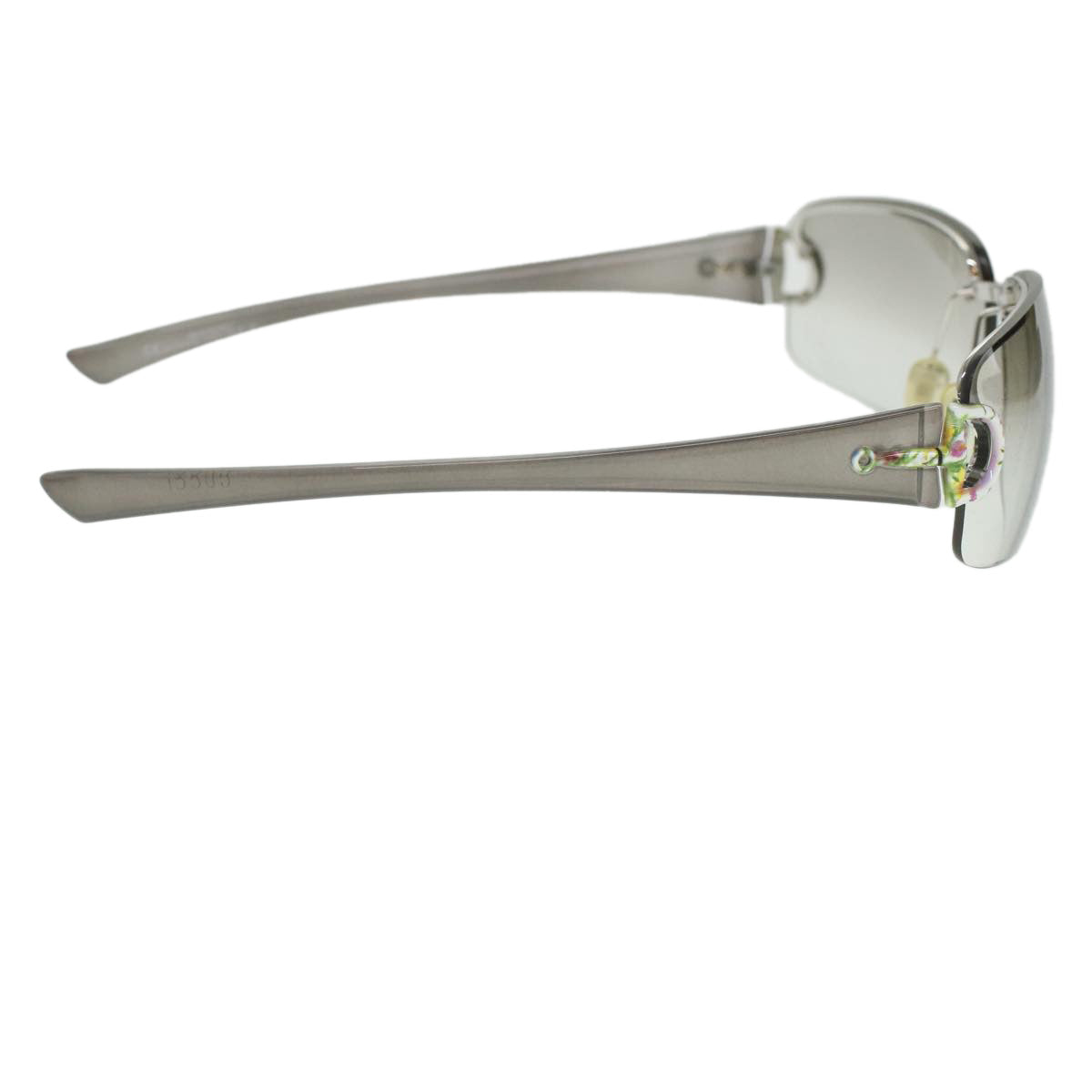 GUCCI Floral Sunglasses Platstick Black 36753