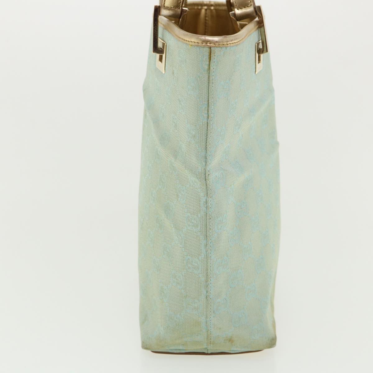 GUCCI GG Canvas Shoulder Bag Light Blue 0021099 36815