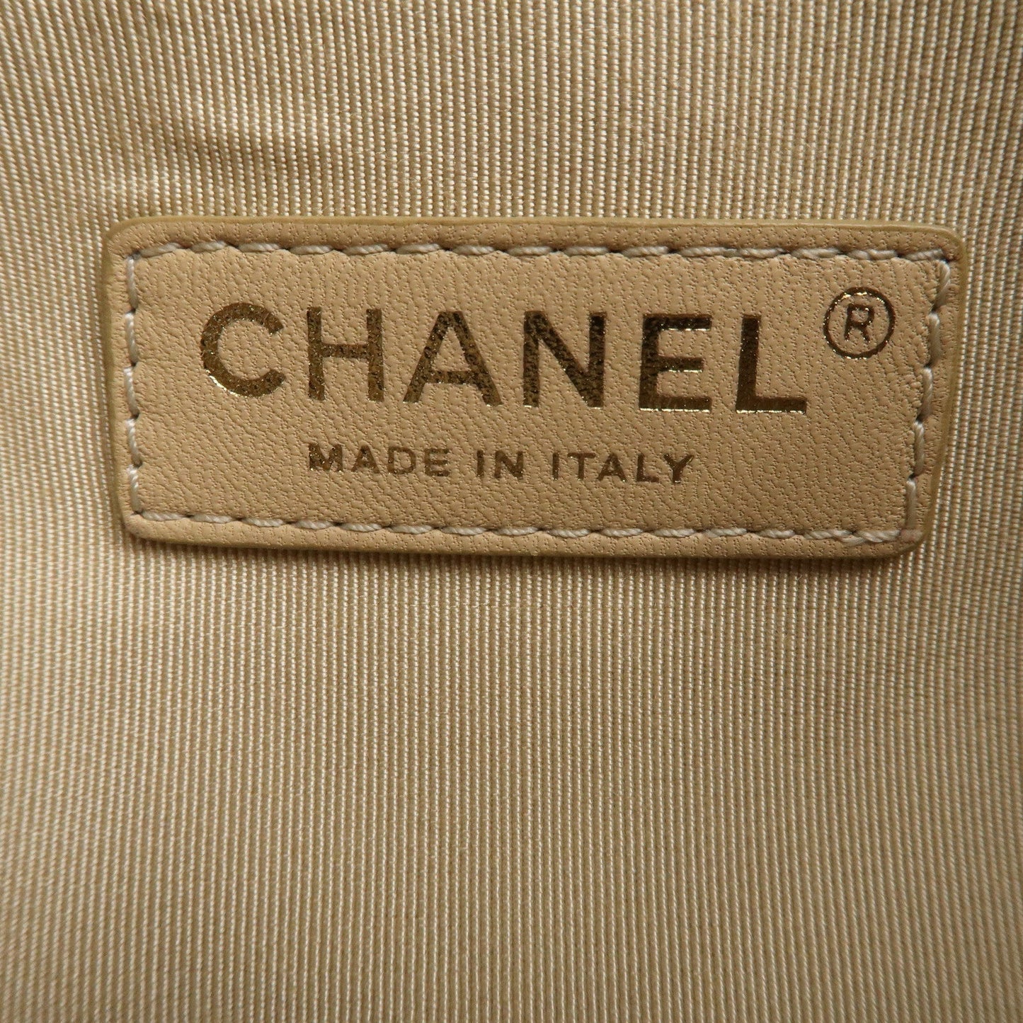 CHANEL Matelasse Lamb Skin Chain Shoulder Bag Black Bags Glimer Gold