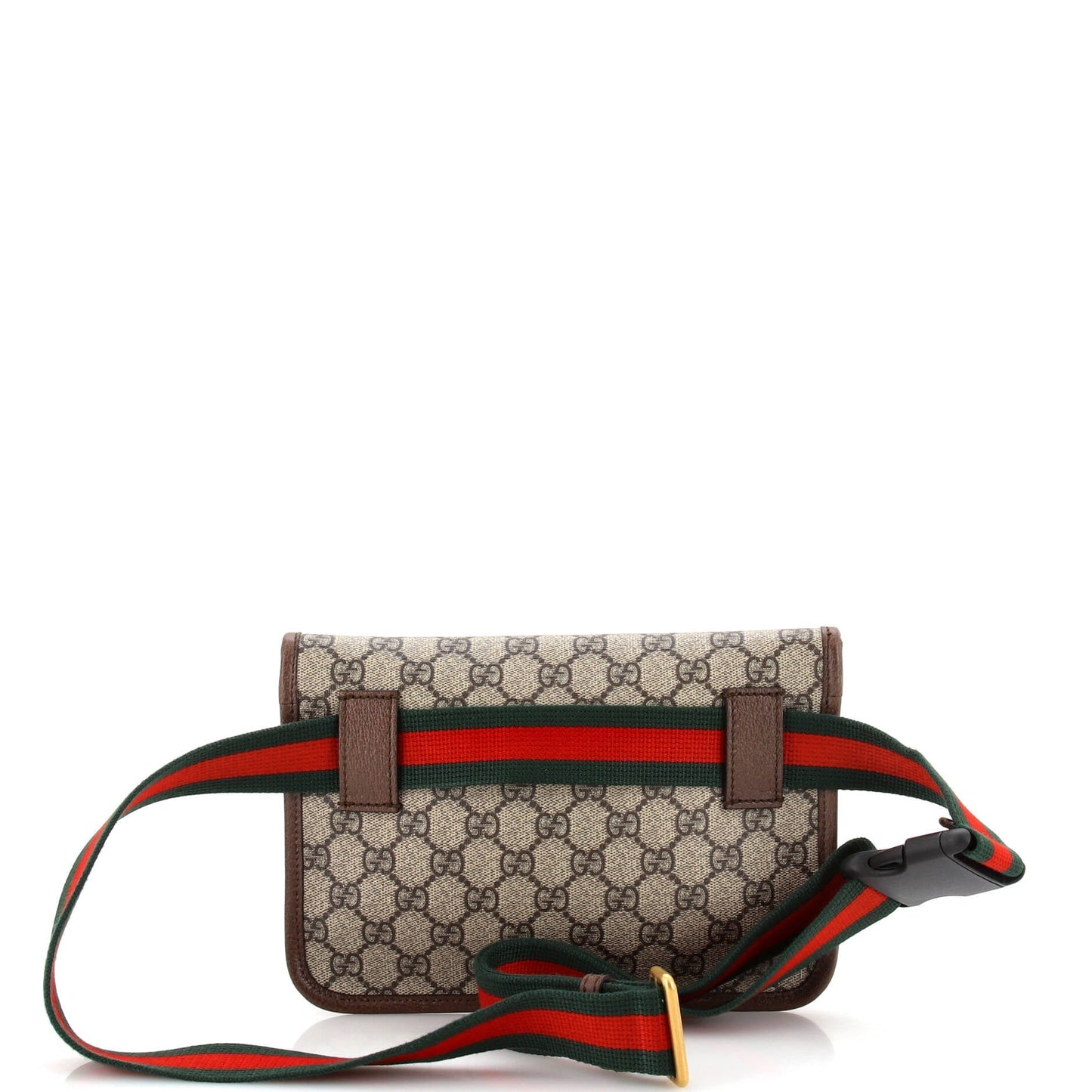 Neo Vintage Flap Belt Bag GG Coated Canvas