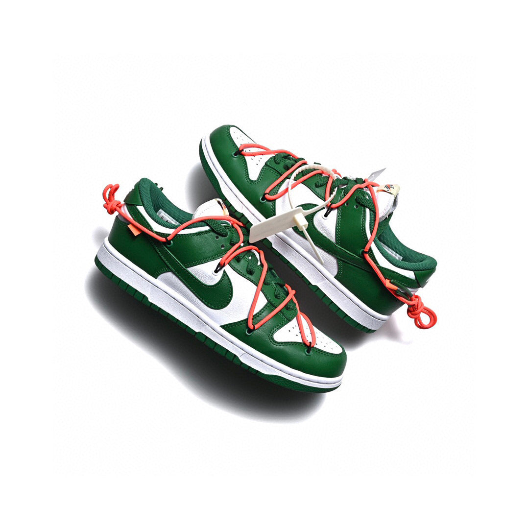 GLM - OW x Dunk white and green