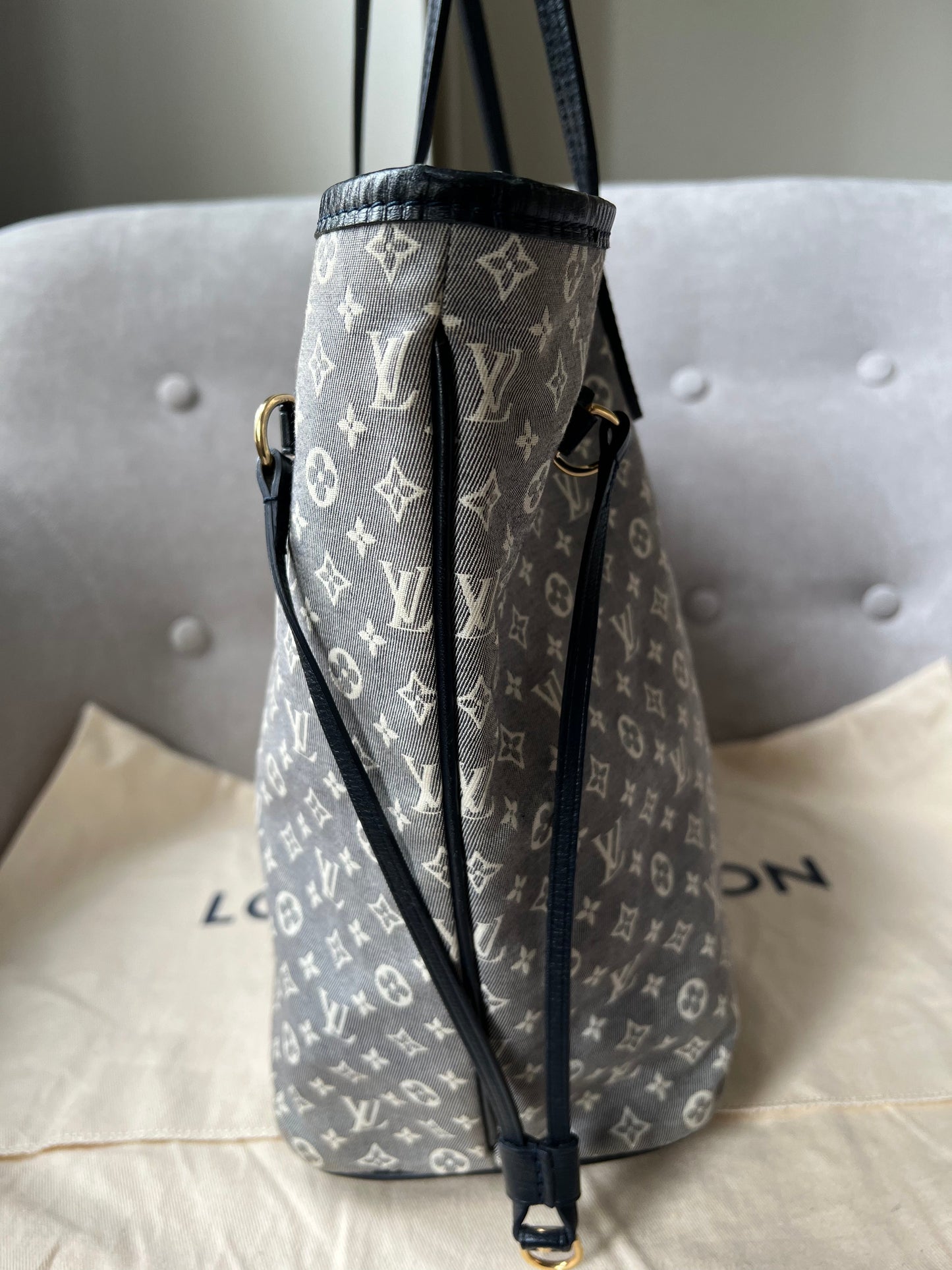Louis Vuitton Neverfull MM Monogram Idylle Mini Lin
