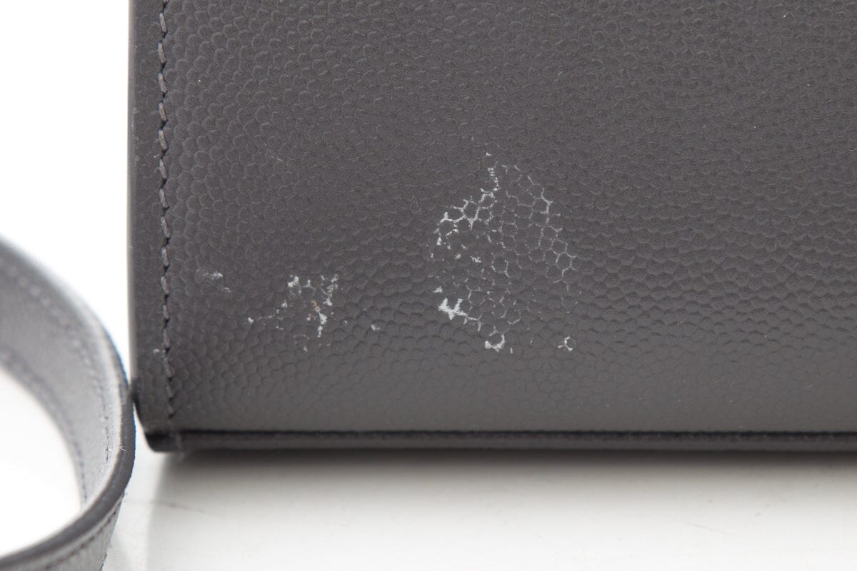 YSL Grey Cassandra Medium Handbag