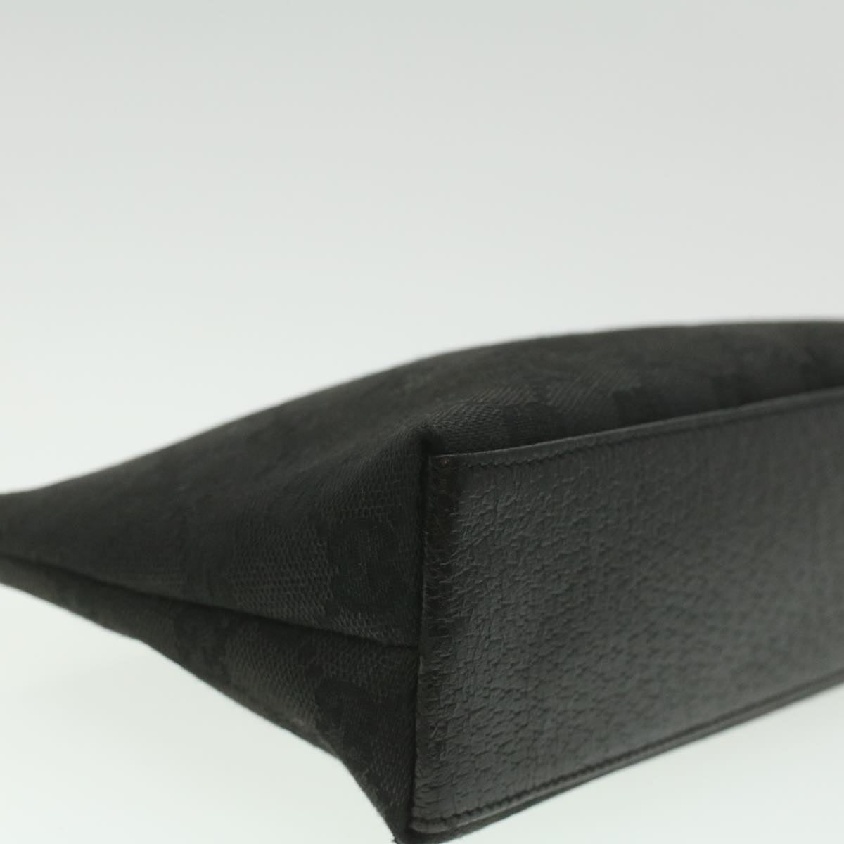 GUCCI GG Canvas Pouch Black 115238 37330