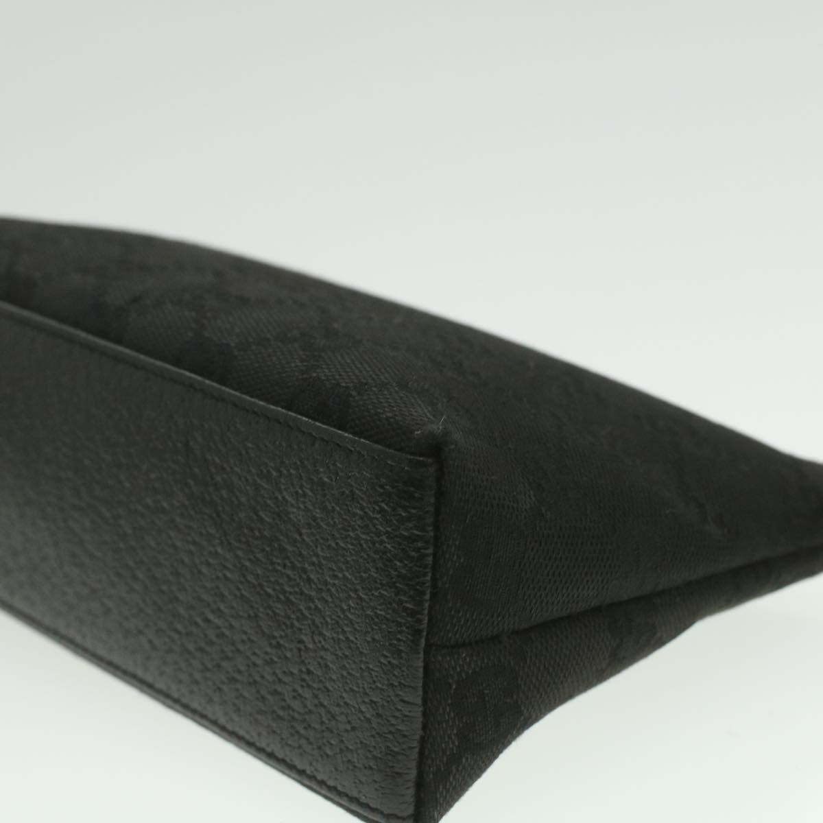 GUCCI GG Canvas Pouch Black 115238 37330