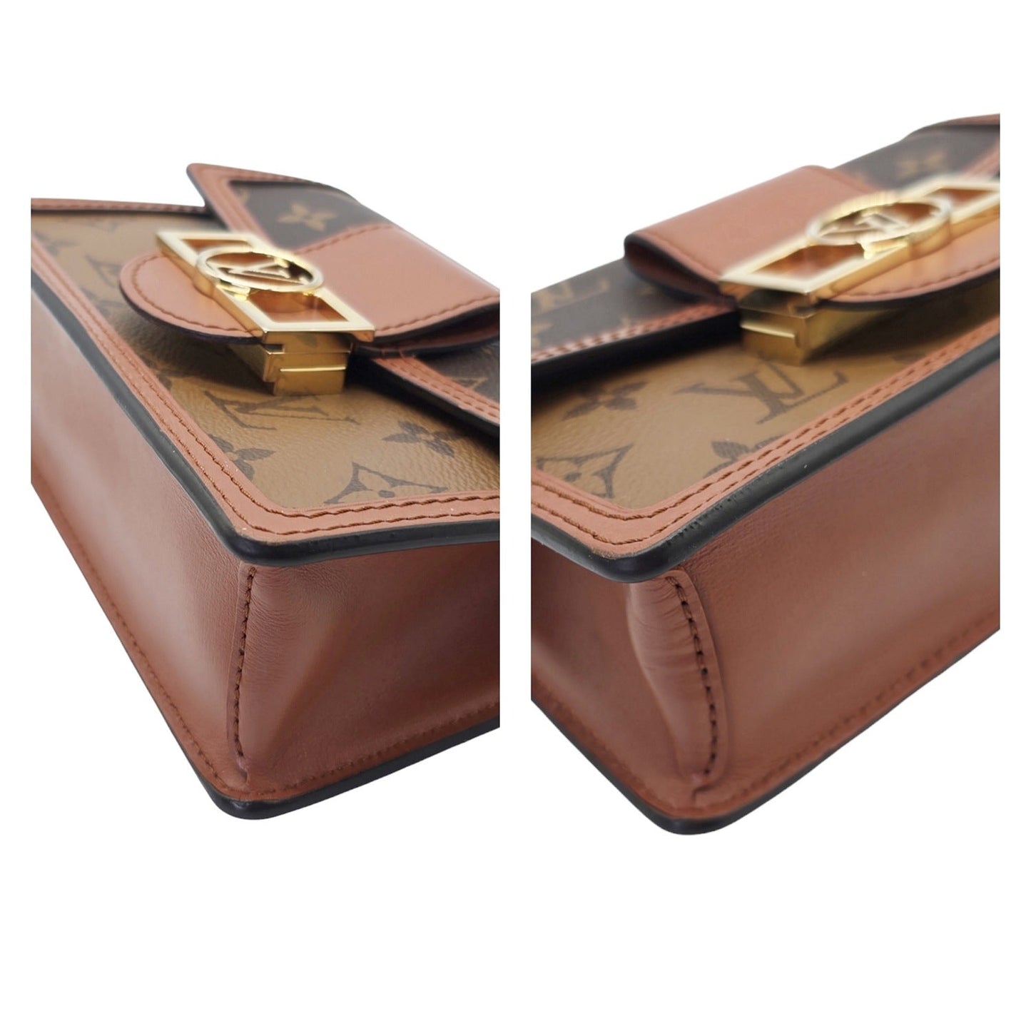 Louis Vuitton Dauphine Reverse Monogram Chain Wallet
