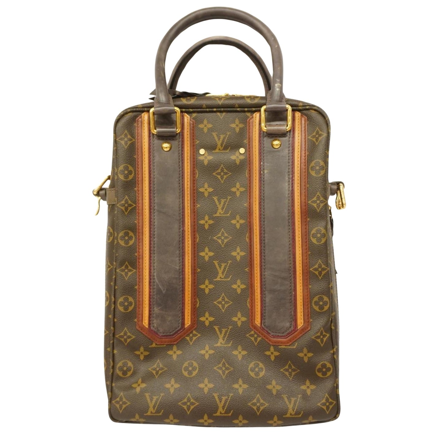 Louis Vuitton Bequia  Canvas Handbag ()
