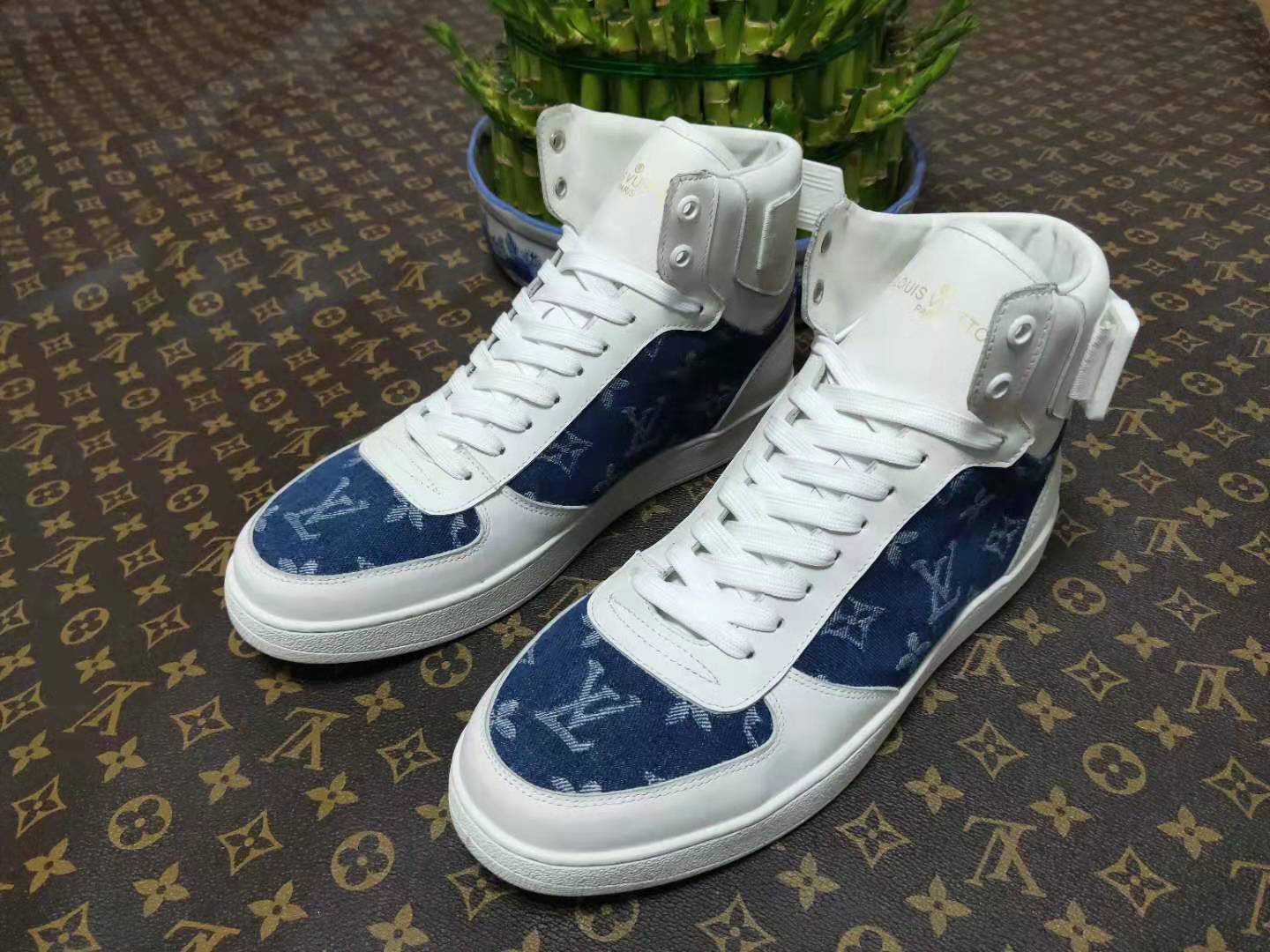 GLM - Luv Rivoli White Blue Sneaker