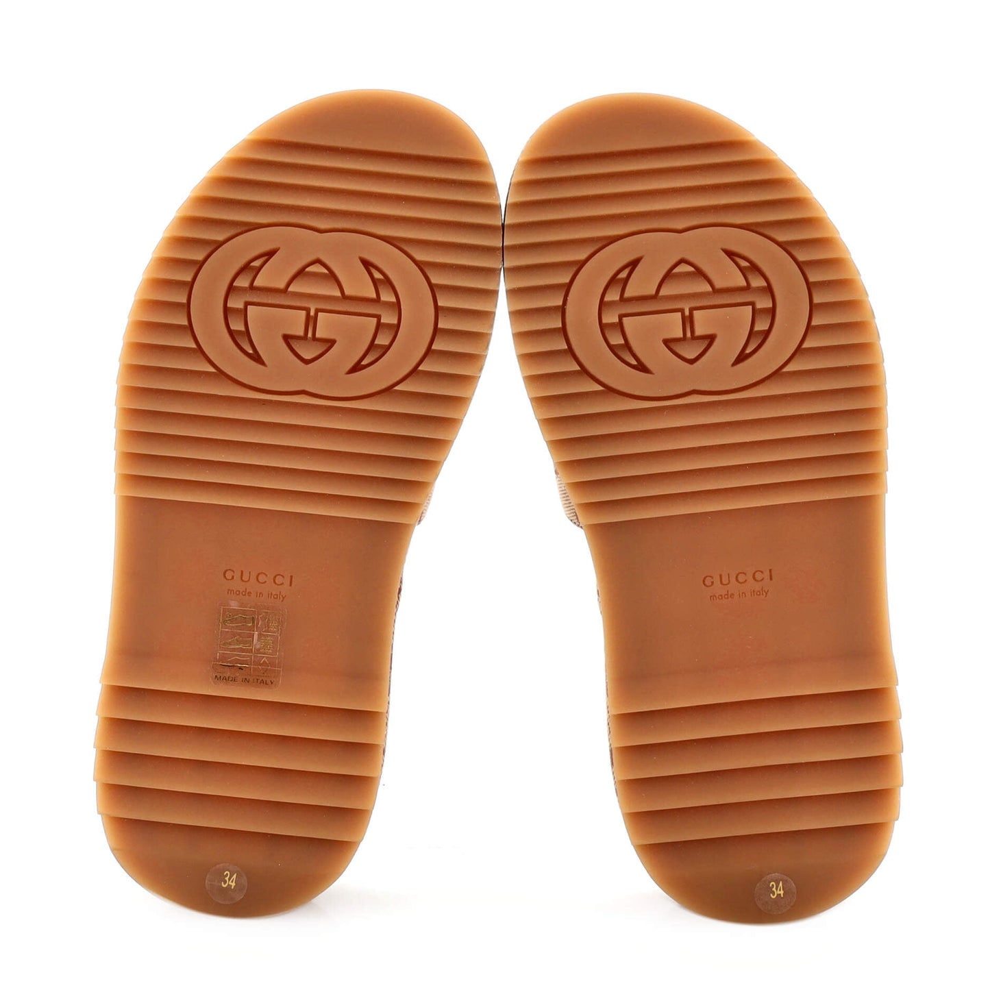 Women's Angelina Platform Slide Sandals GG Canvas