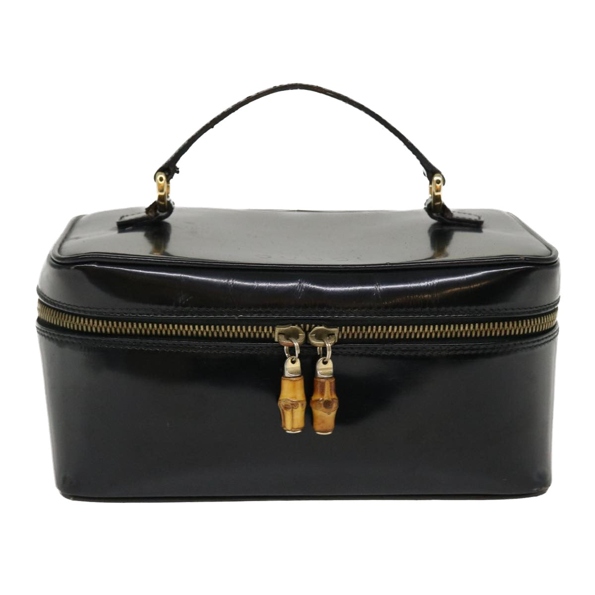 GUCCI Pouch Leather Black 032.1956.0150 37626
