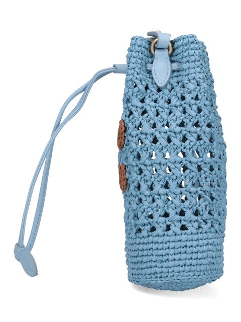 Miu Miu Women Raffia Bucket Bag