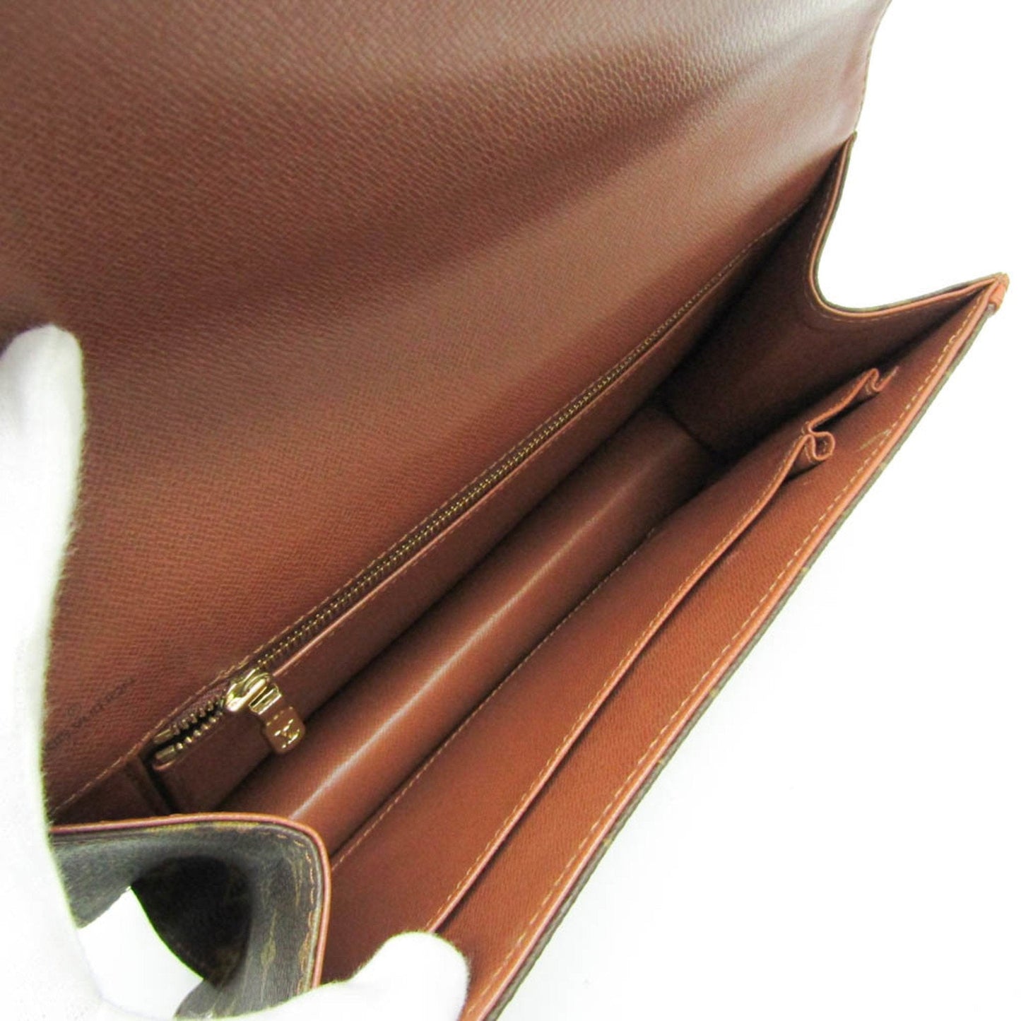 Louis Vuitton Pochette Dame  Canvas Clutch Bag ()
