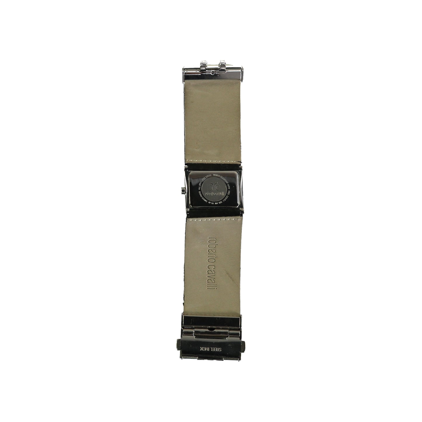 ROBERTO CAVALLI Roberto Cavalli Black Animal Hair Watch