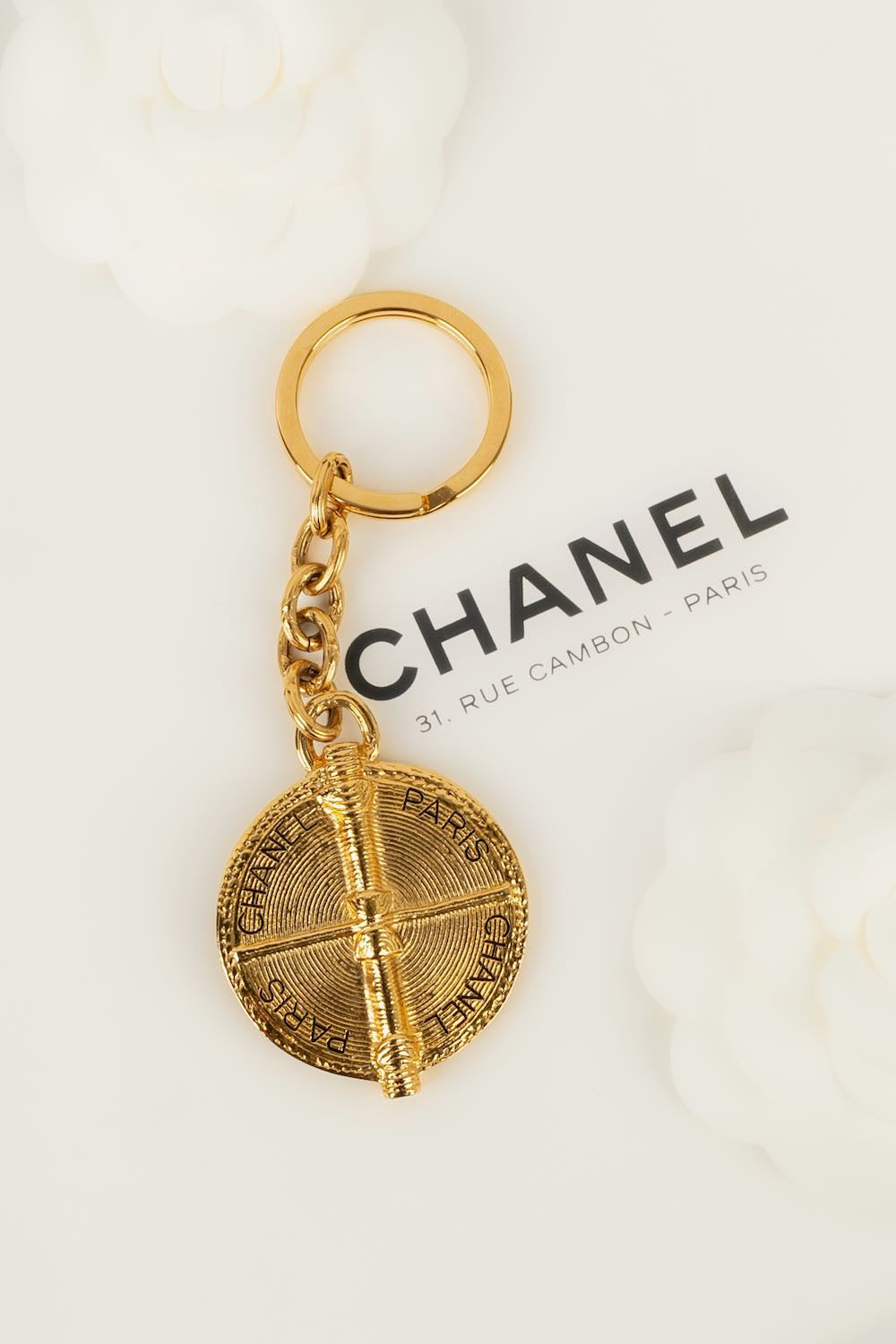 Porte clÃ©s Chanel 1996