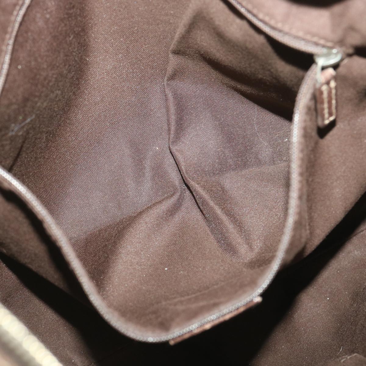 GUCCI Web Sherry Line GG Canvas Shoulder Bag Beige Green Red 162882 38507