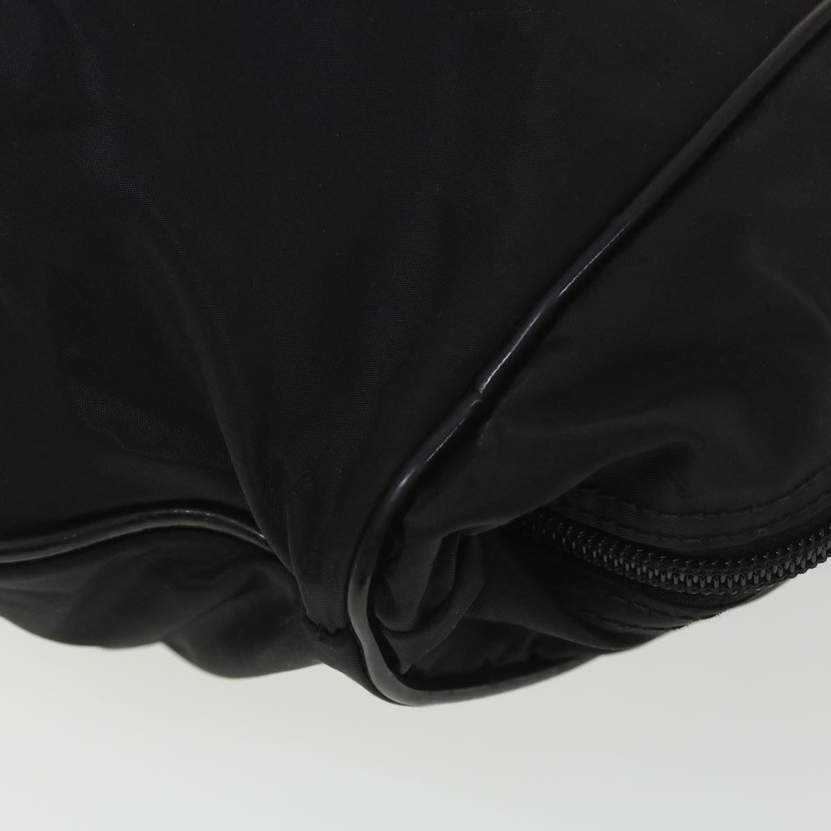 FENDI Shoulder Bag Nylon Black 38669
