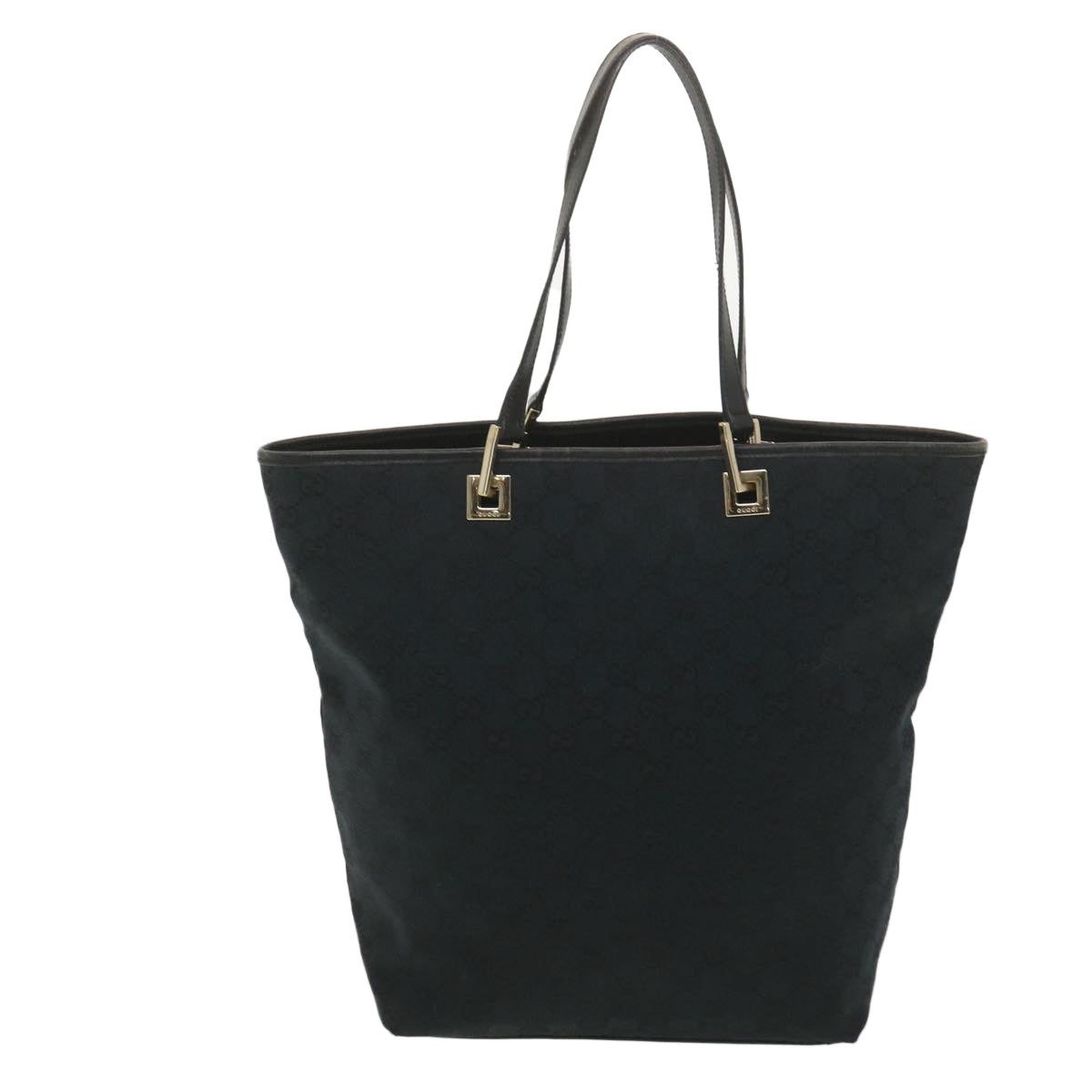 GUCCI GG Canvas Shoulder Bag Black 002.1098 1705 38671