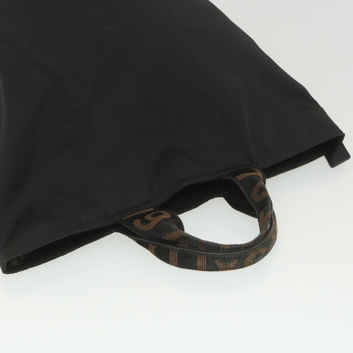 FENDI Hand Bag Canvas Black 2291 26488 088 38797