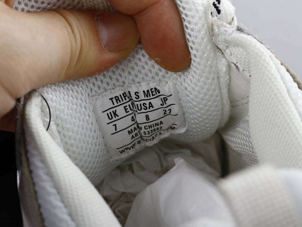 GLM - Bla Triple S White Red Sneaker