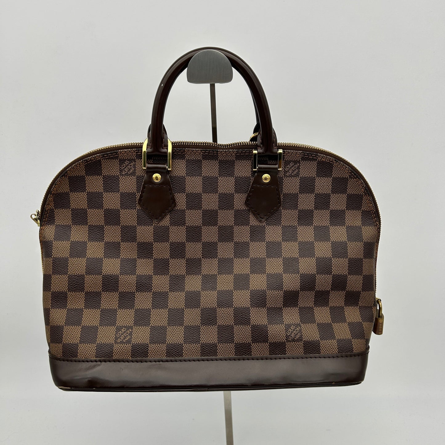 LOUIS VUITTON Damier Ebene Alma Hand Bag B113024VZG