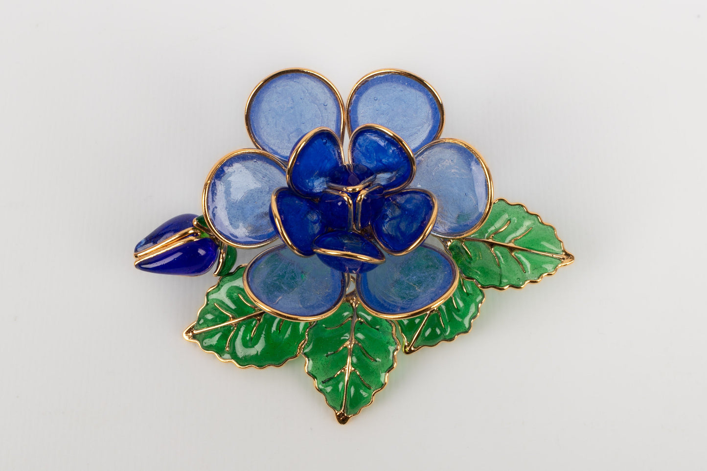 Broche / Pendentif en pÃƒÆ’Ã‚Â¢te de verre Augustine