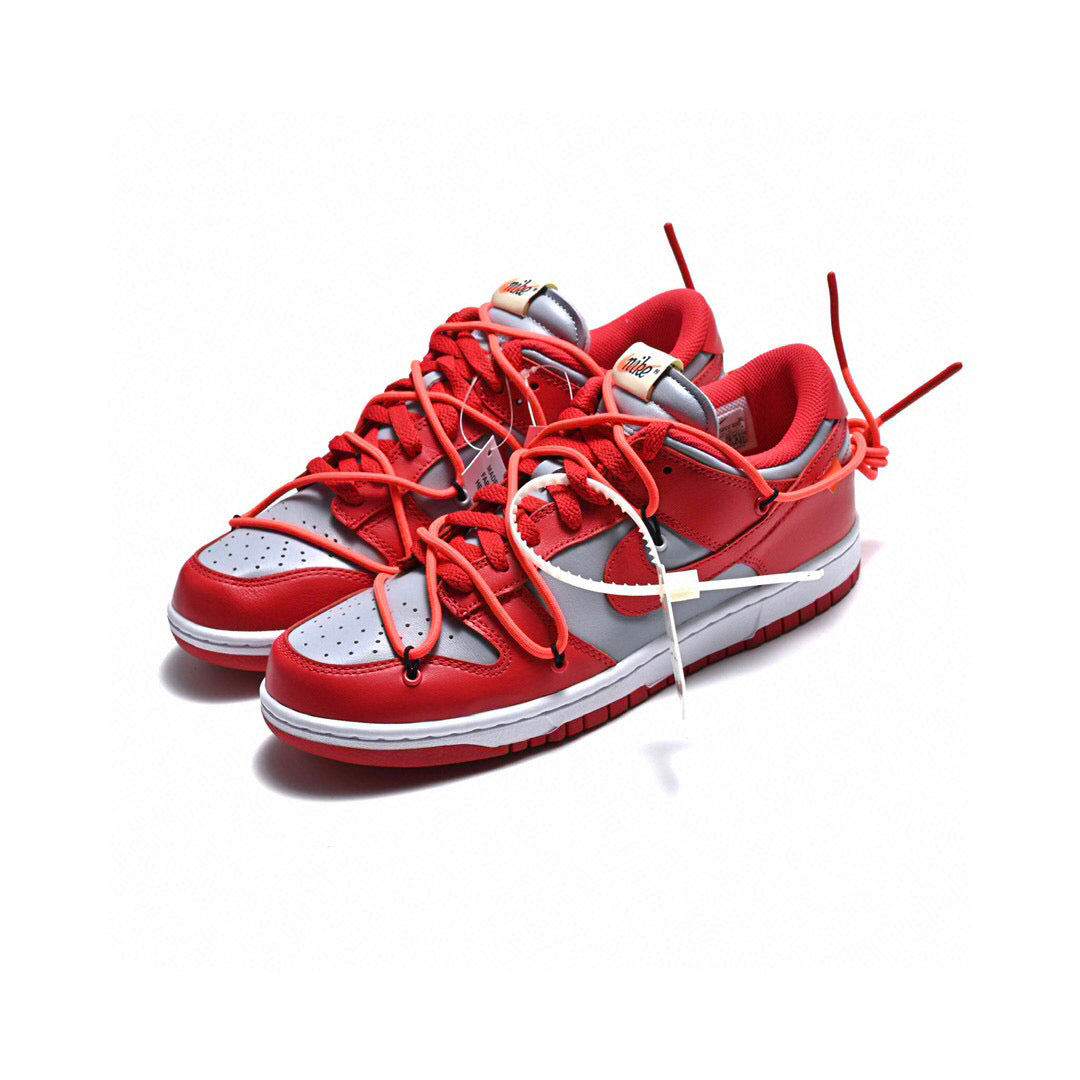 GLM - OW x Dunk Silver Red