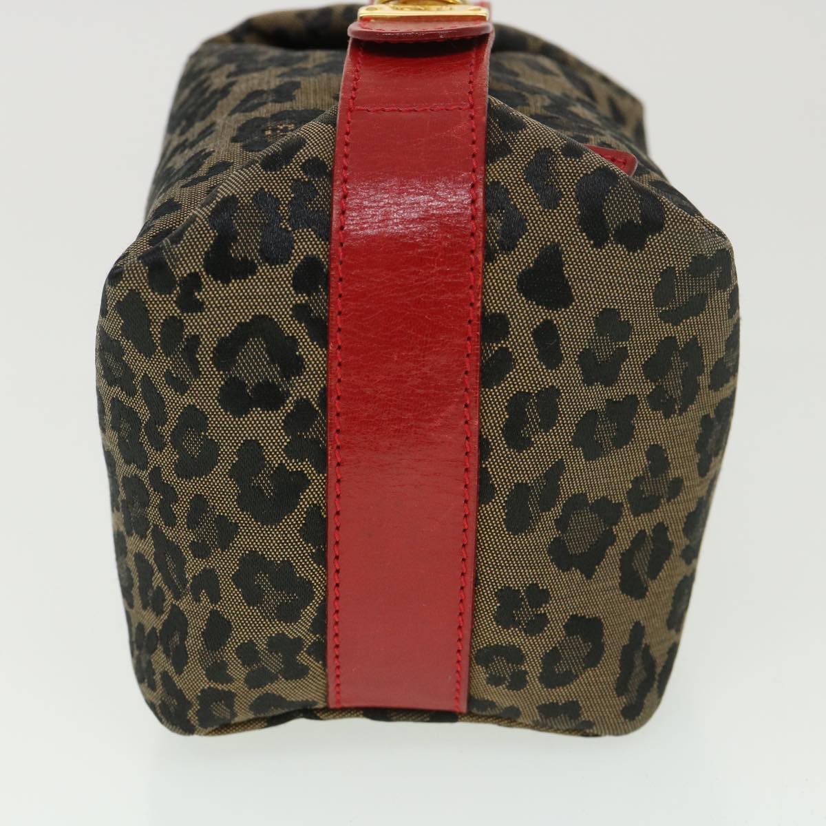 FENDI Pouch Canvas Brown 39141