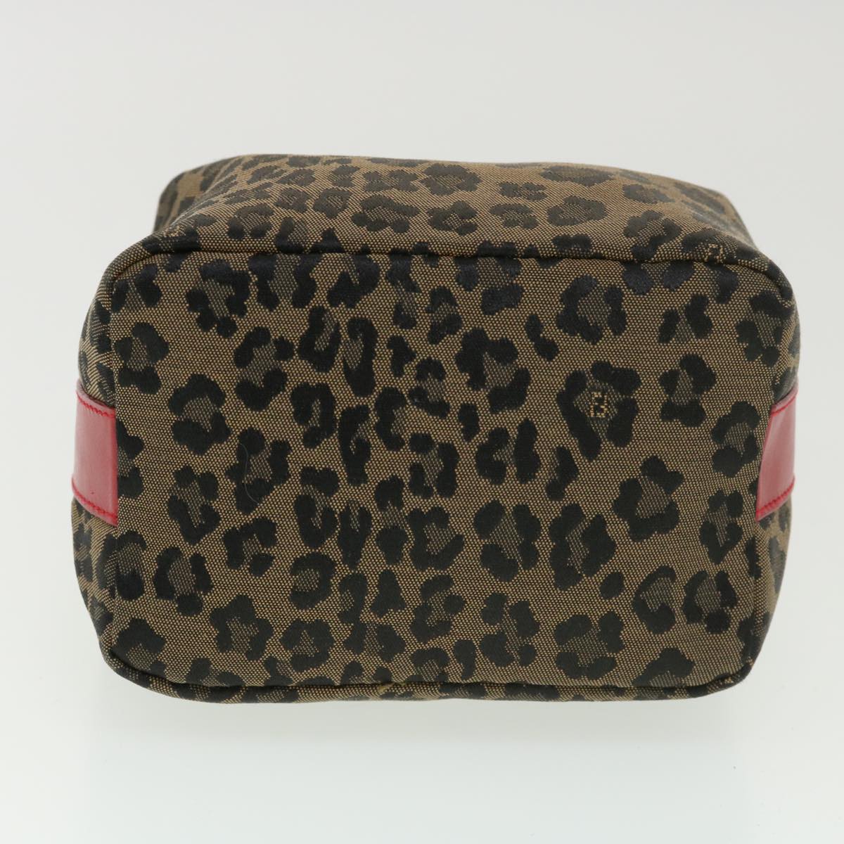 FENDI Pouch Canvas Brown 39141