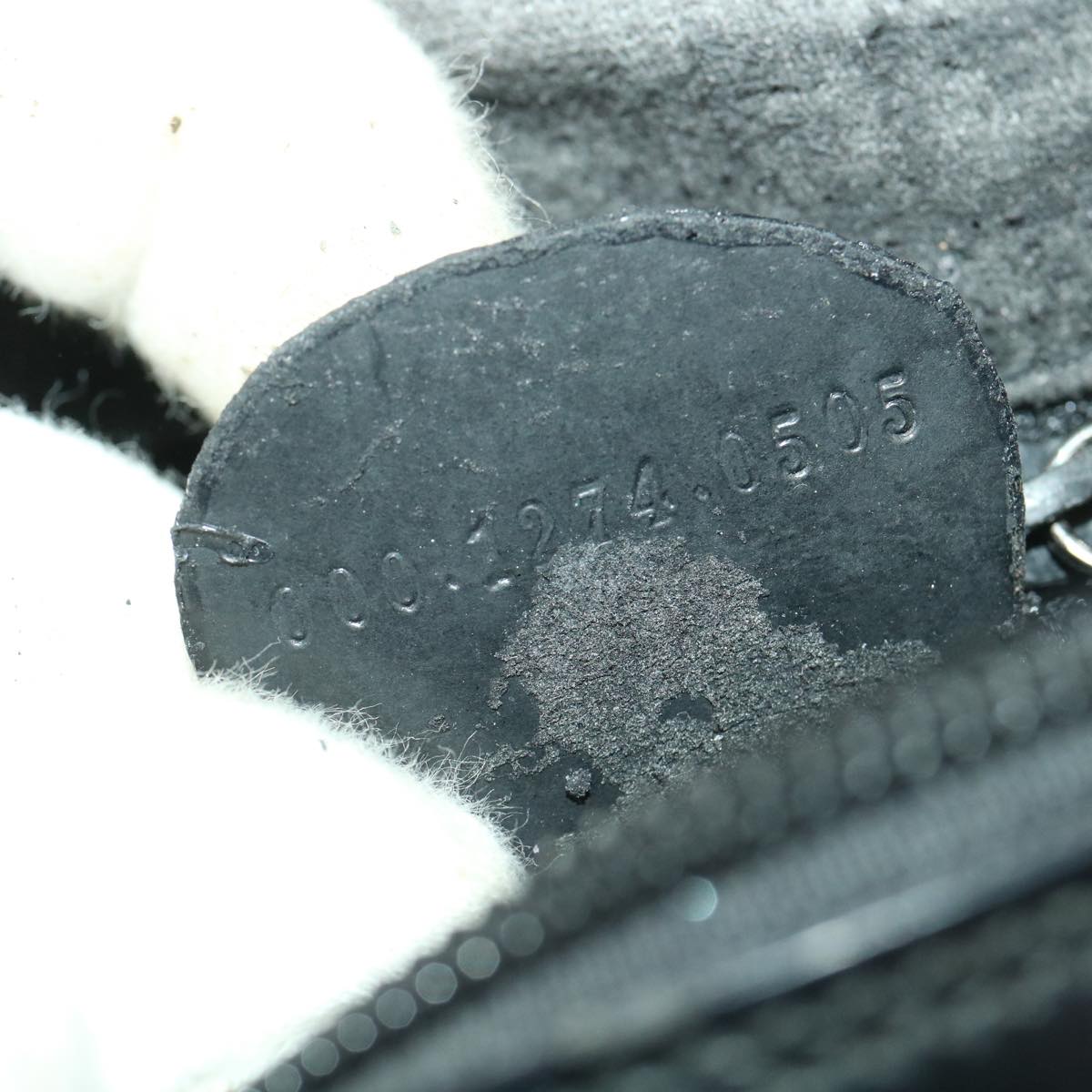 GUCCI Hand Bag Patent leather Black 00012740505 39143