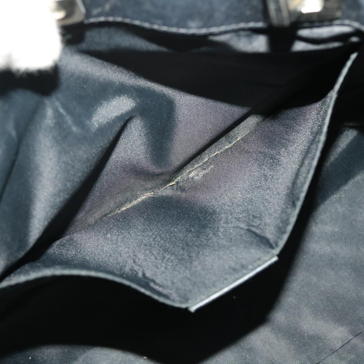 GUCCI GG Canvas Shoulder Bag Navy 39397