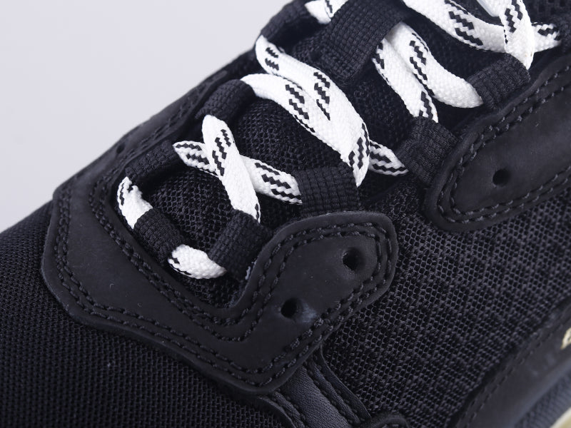 GLM - Bla Triple S Black And Yellow Sneaker