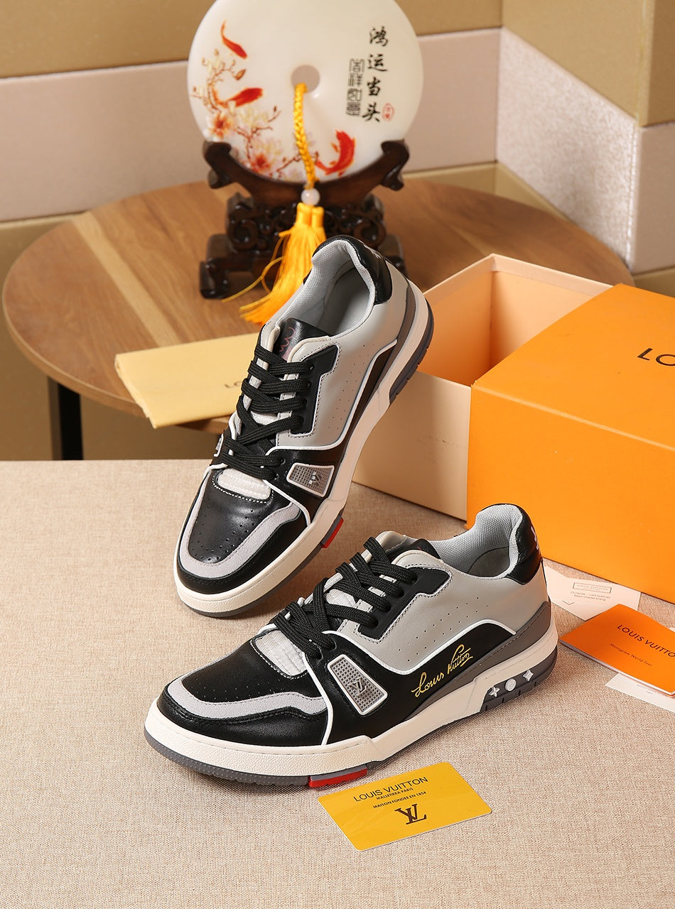 GLM - LUV SurfaGLM In GLMnogram Black Gray Sneaker