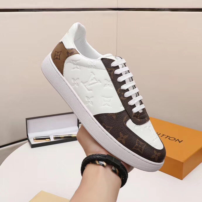 GLM - LUV Casual Low White Brown Sneaker