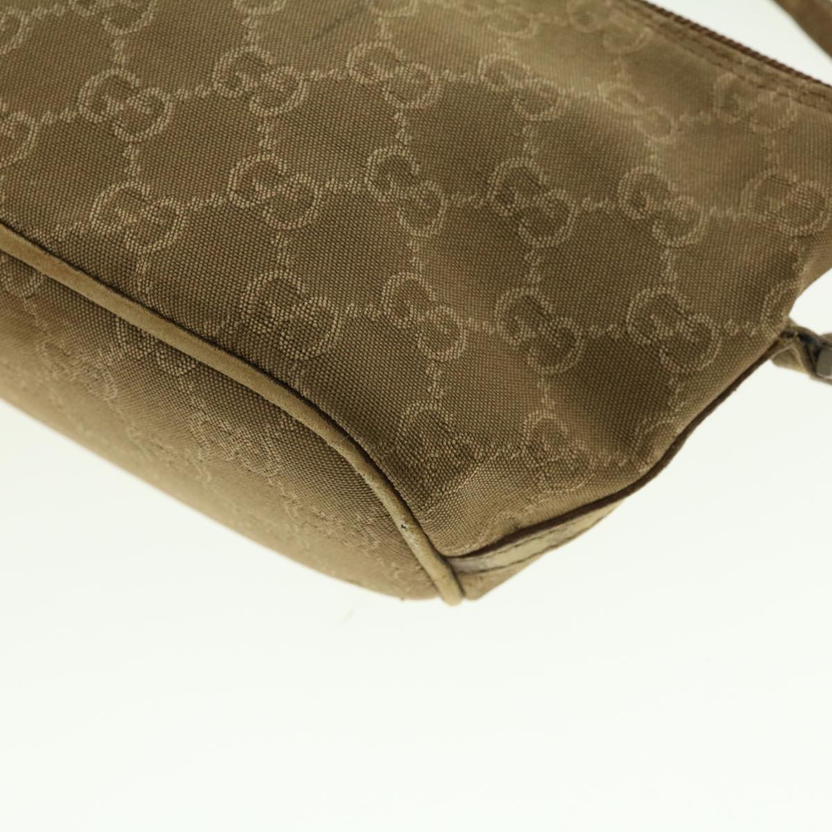 GUCCI GG Canvas Accessory Pouch Beige 0391103 39782